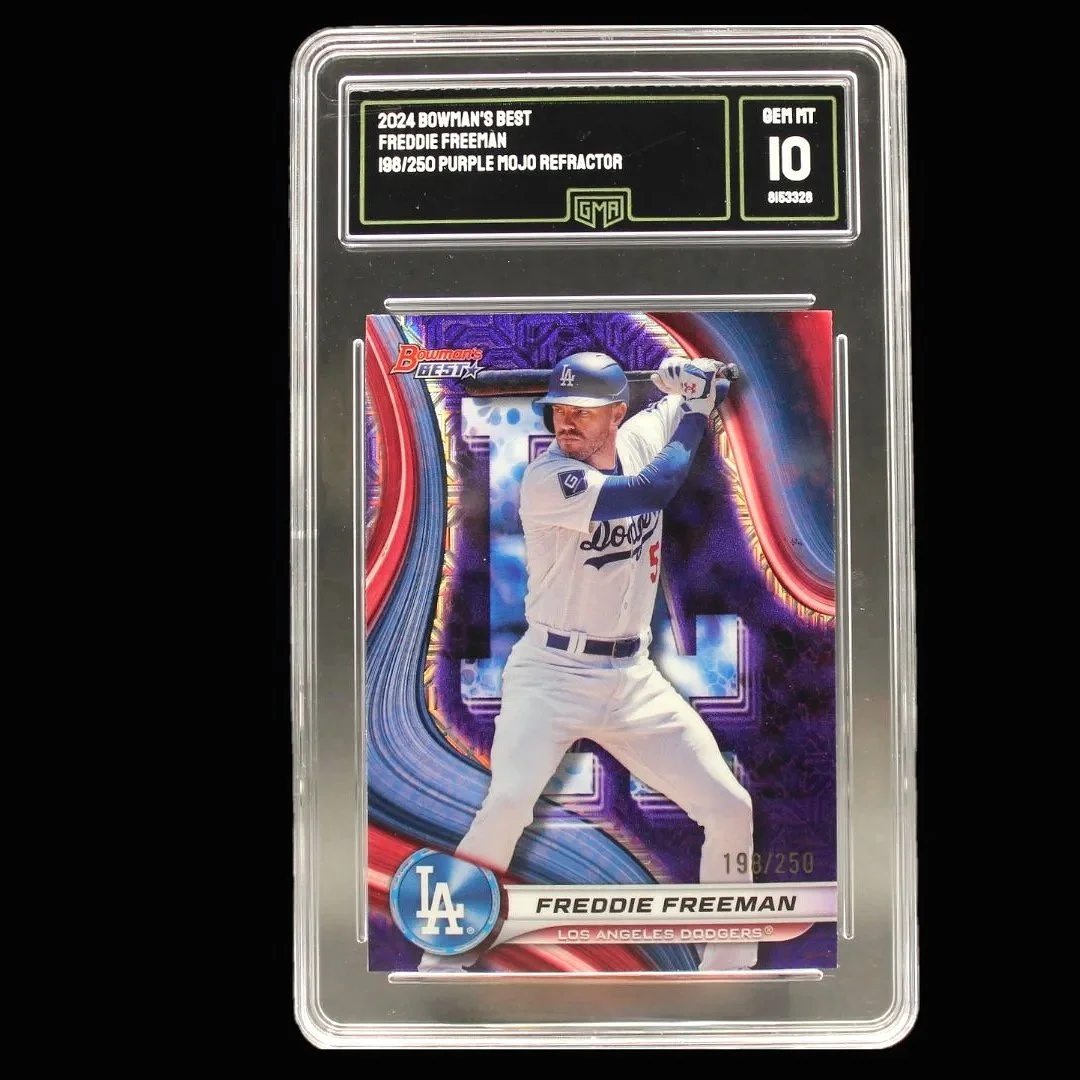 Freddie Freeman Purple Mojo Refractor#32-/250