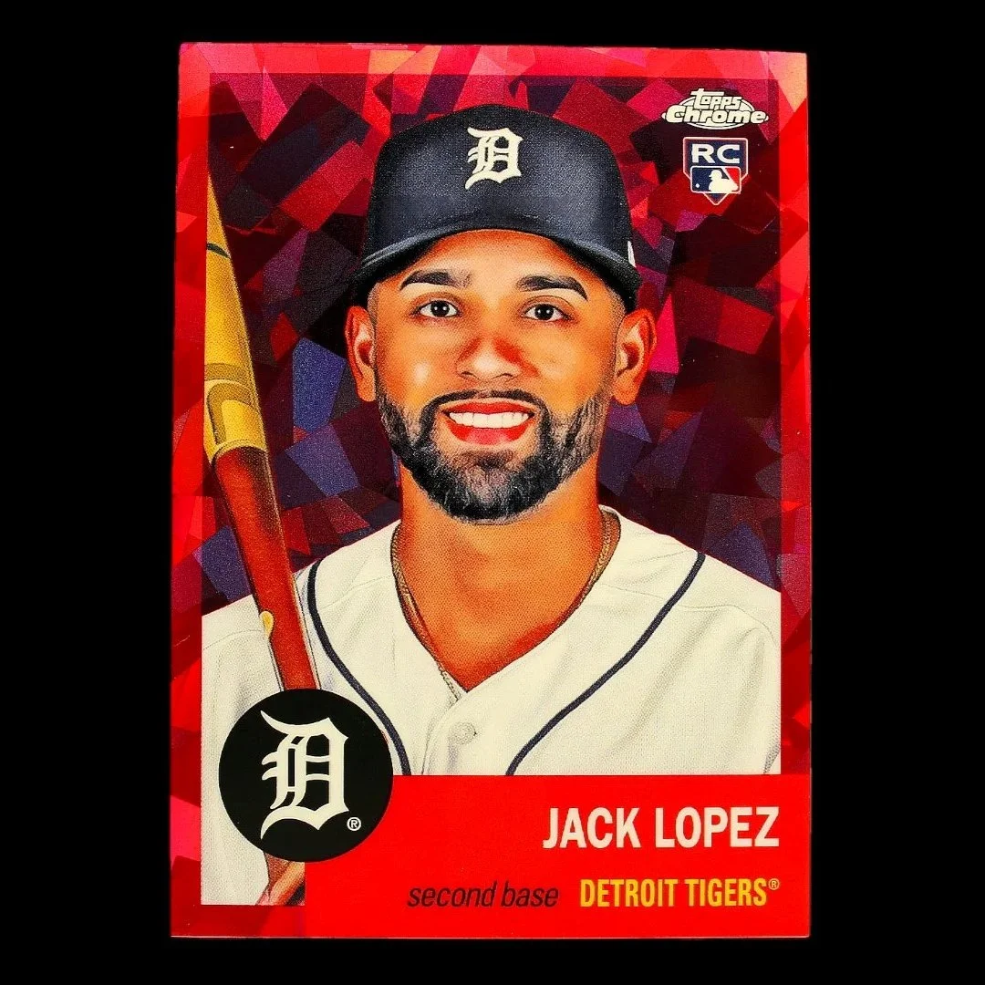 Jack Lopez Red Refractor Rookie#135-/100