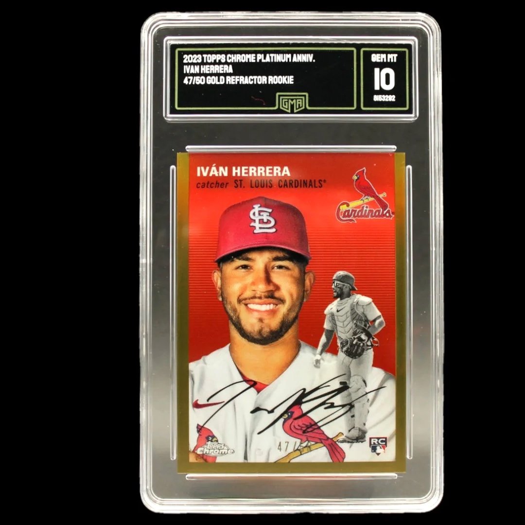 Ivan Herrera Gold Refractor Rookie#28-/50