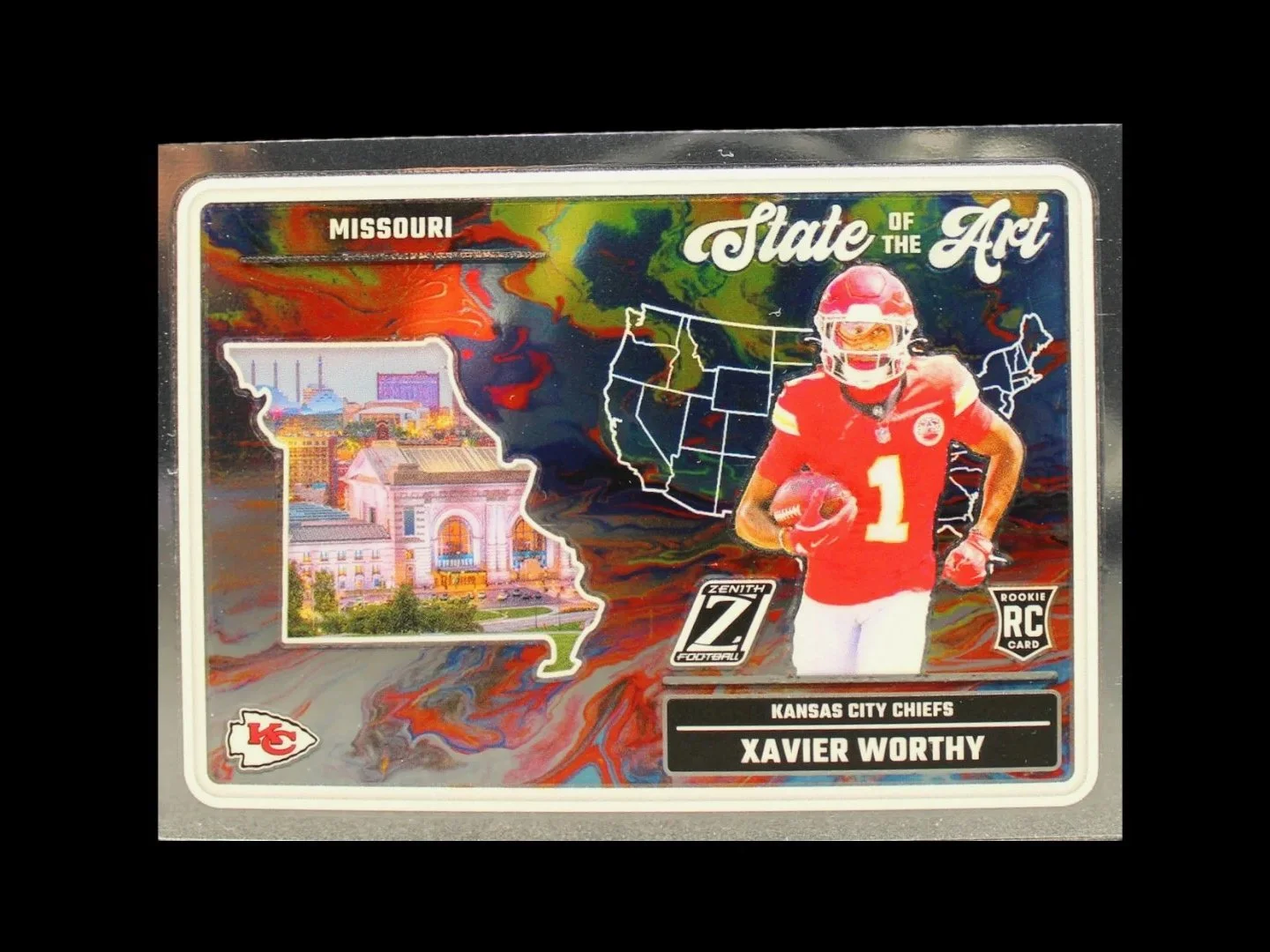 Xavier Worthy 'State of the Art' Rookie#21