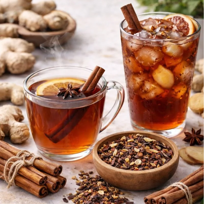 Bold & Warming Cinnamon Ginger Tea