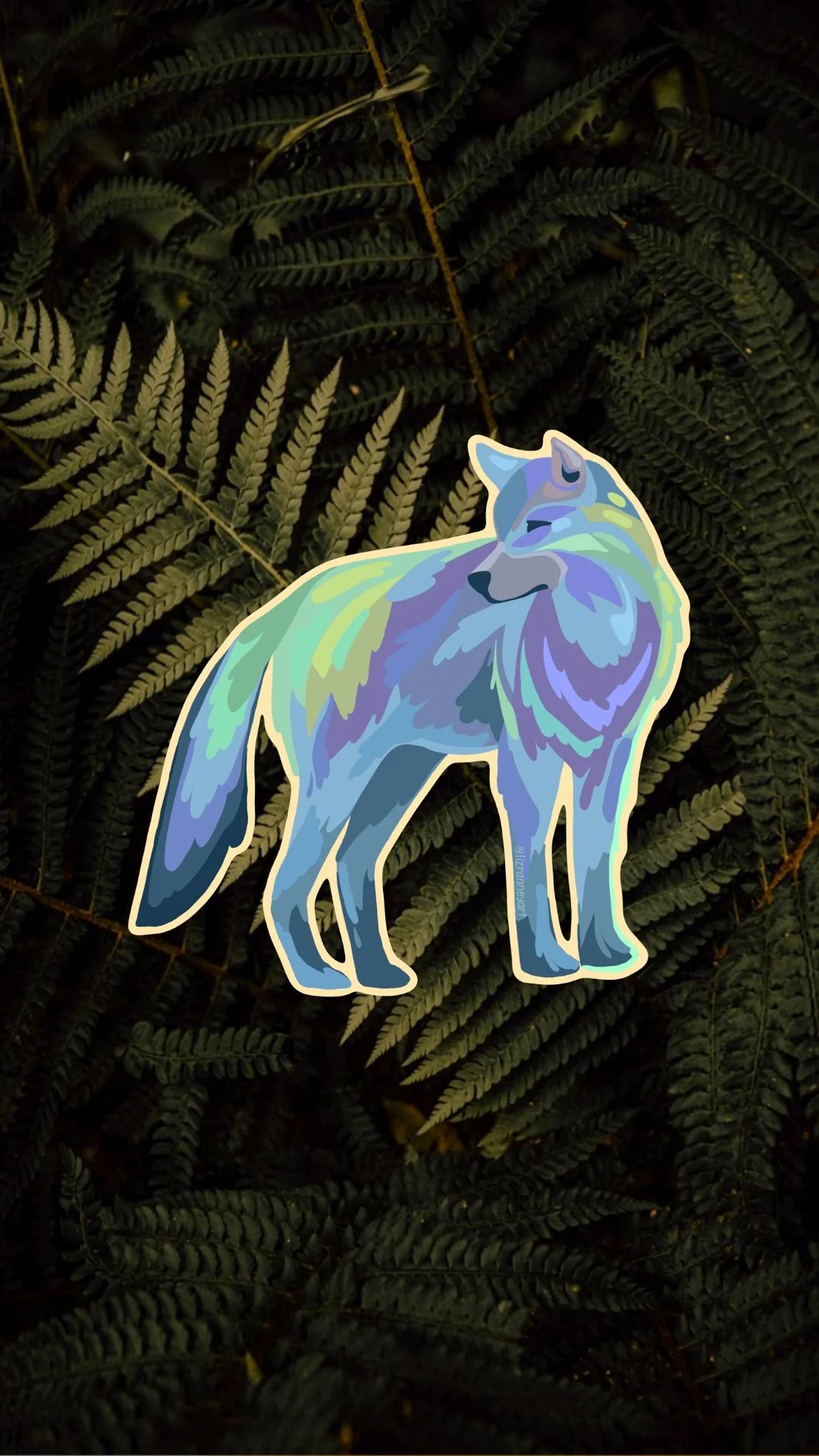 Wolf Sticker