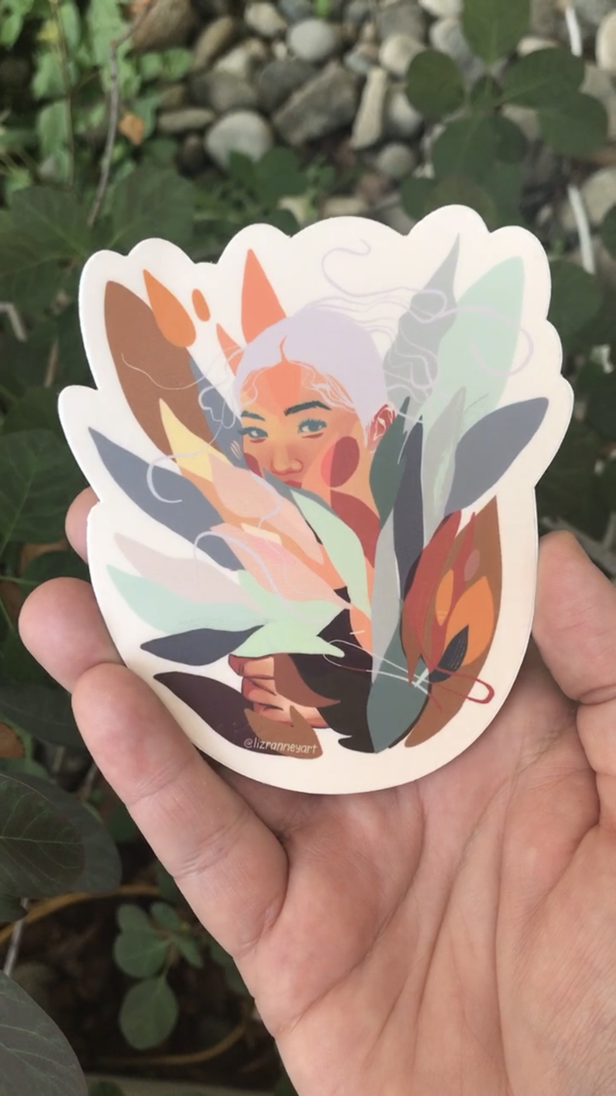 Stillness Sticker