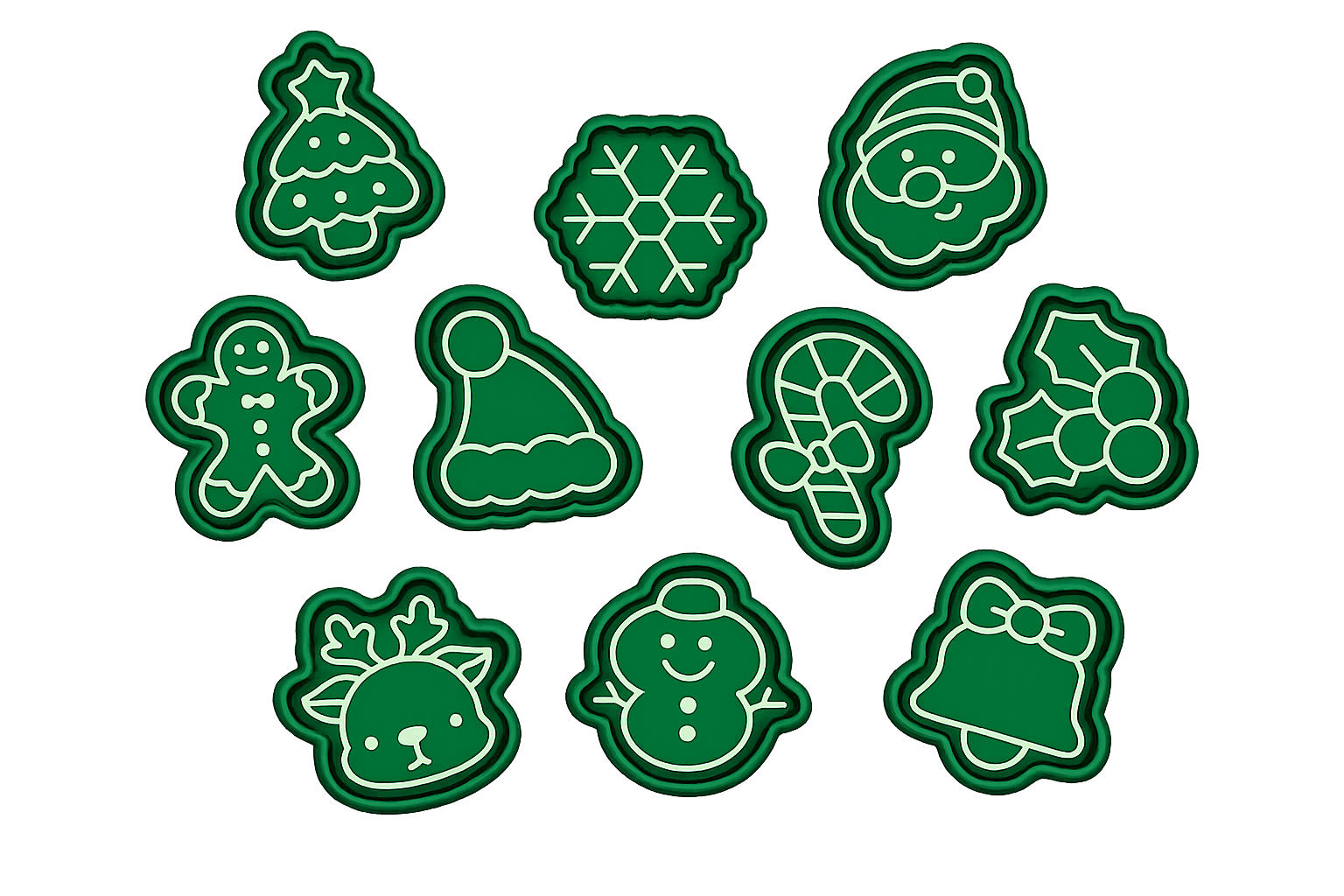 Christmas Cookie Cutters – 10 Festive Designs
