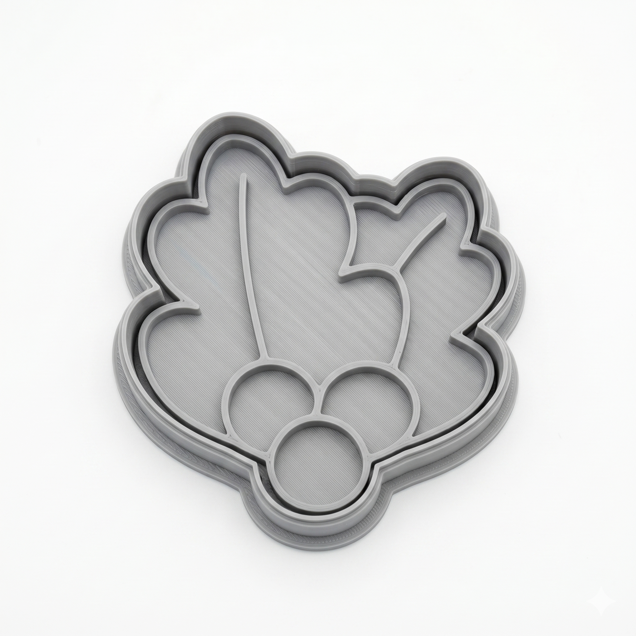 Holly Cookie Cutter