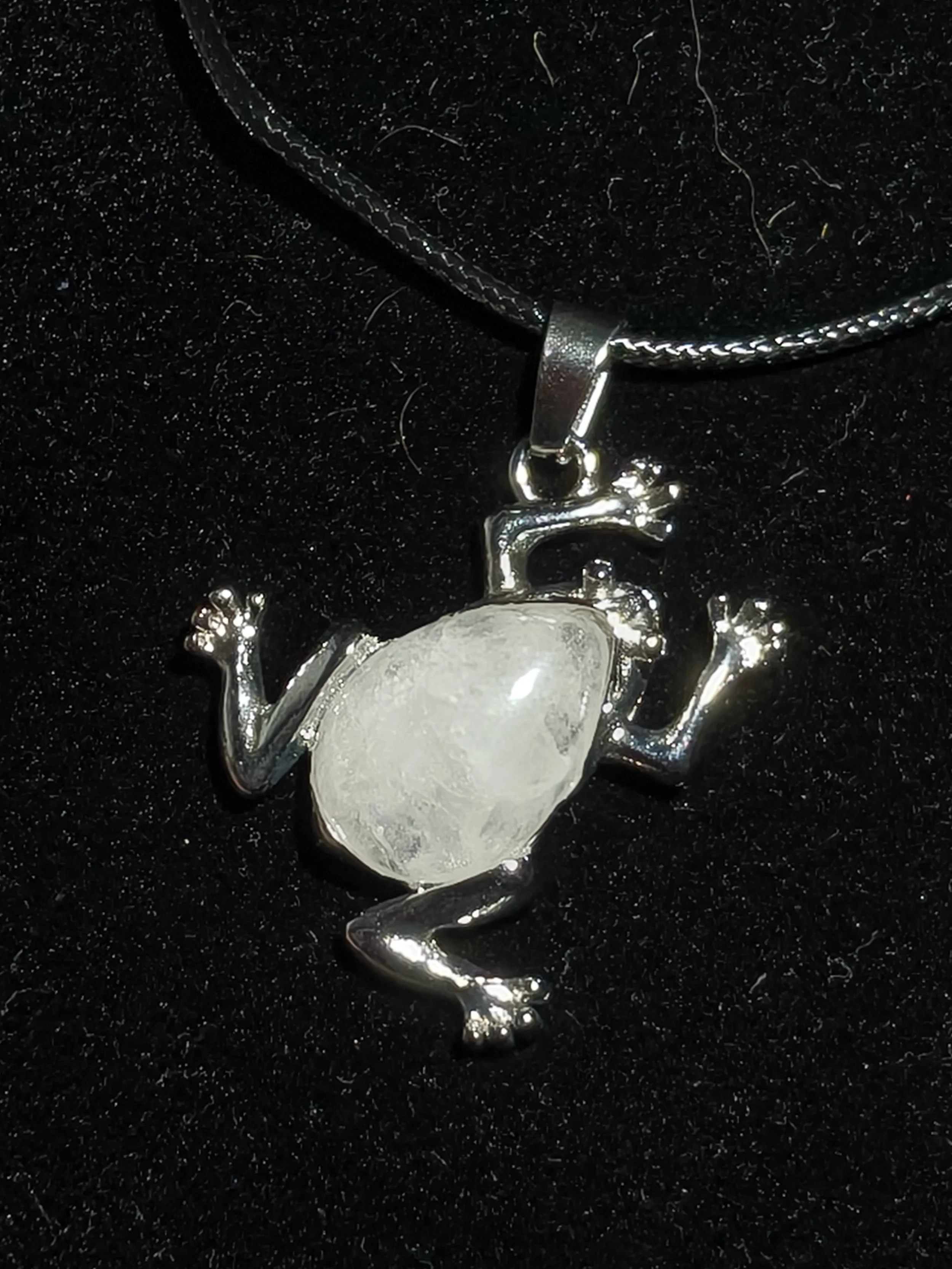 Frog Stone Necklace
