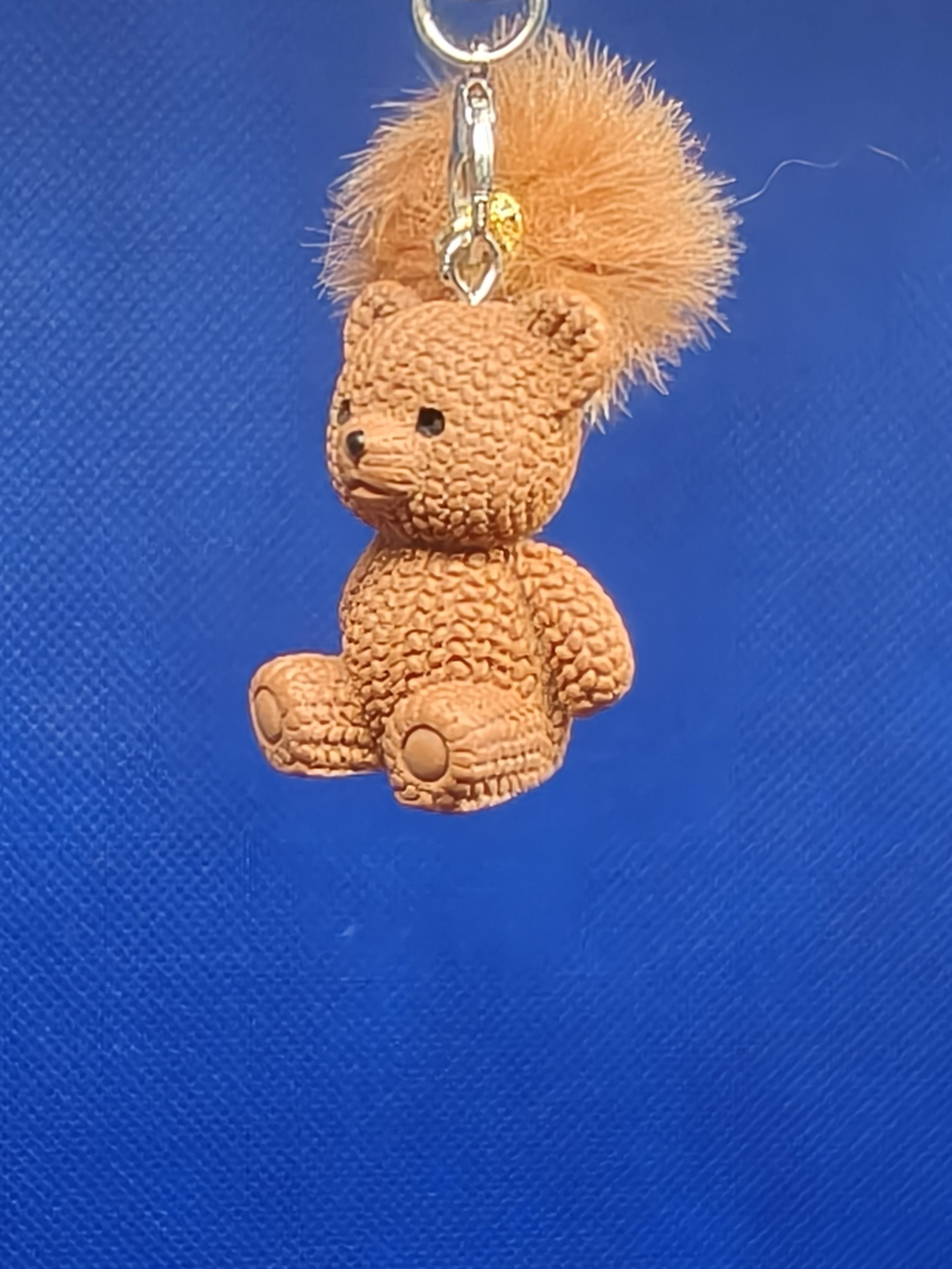 Teddy Bear bag charm