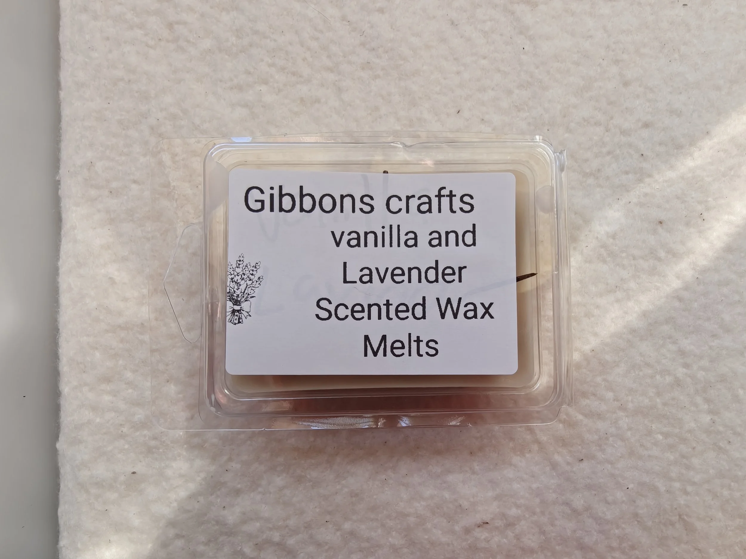 Vanilla and Lavender Scented Wax Melts