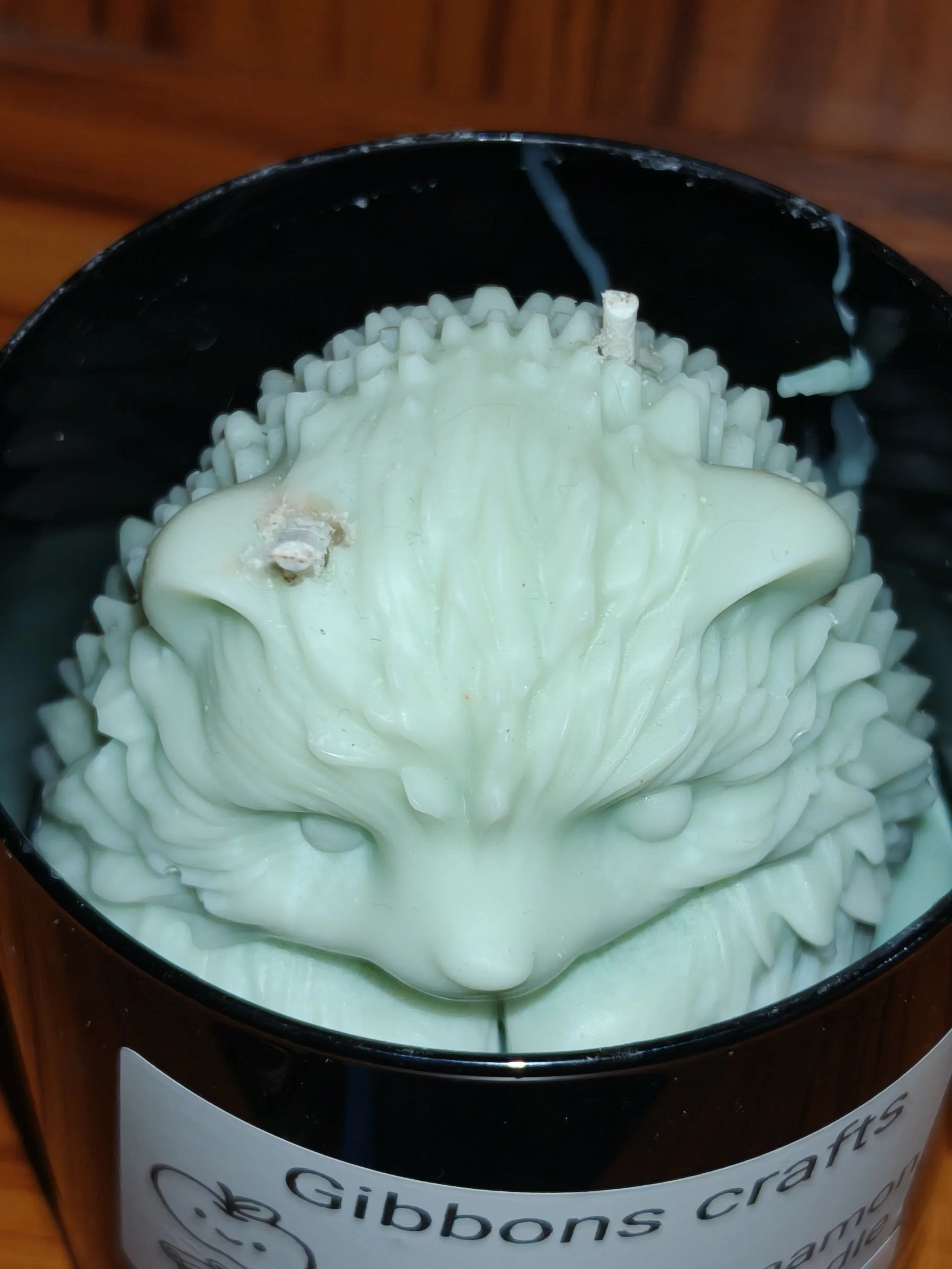 Hedgehog Candle