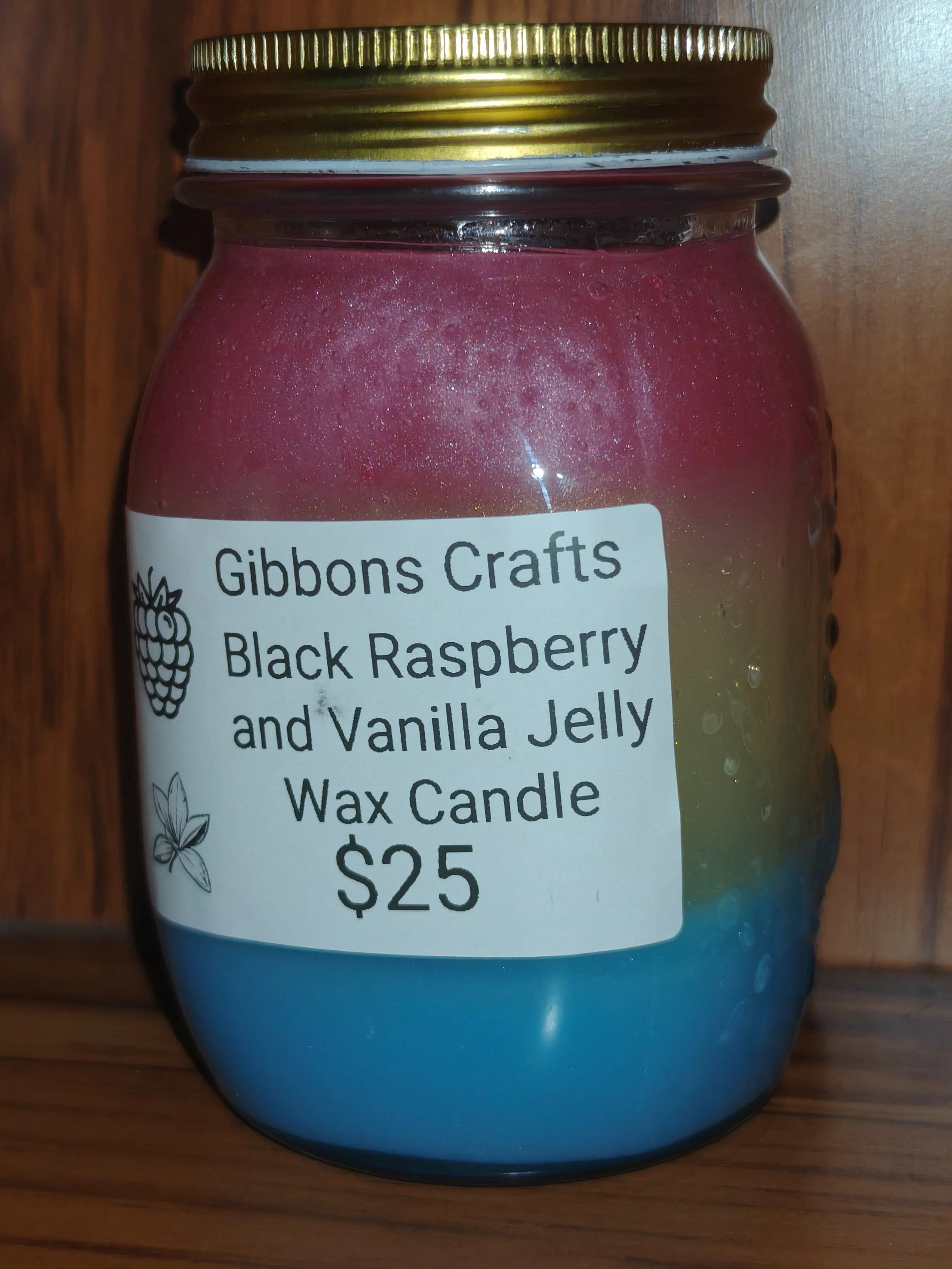 Black Raspberry and Vanilla Candle