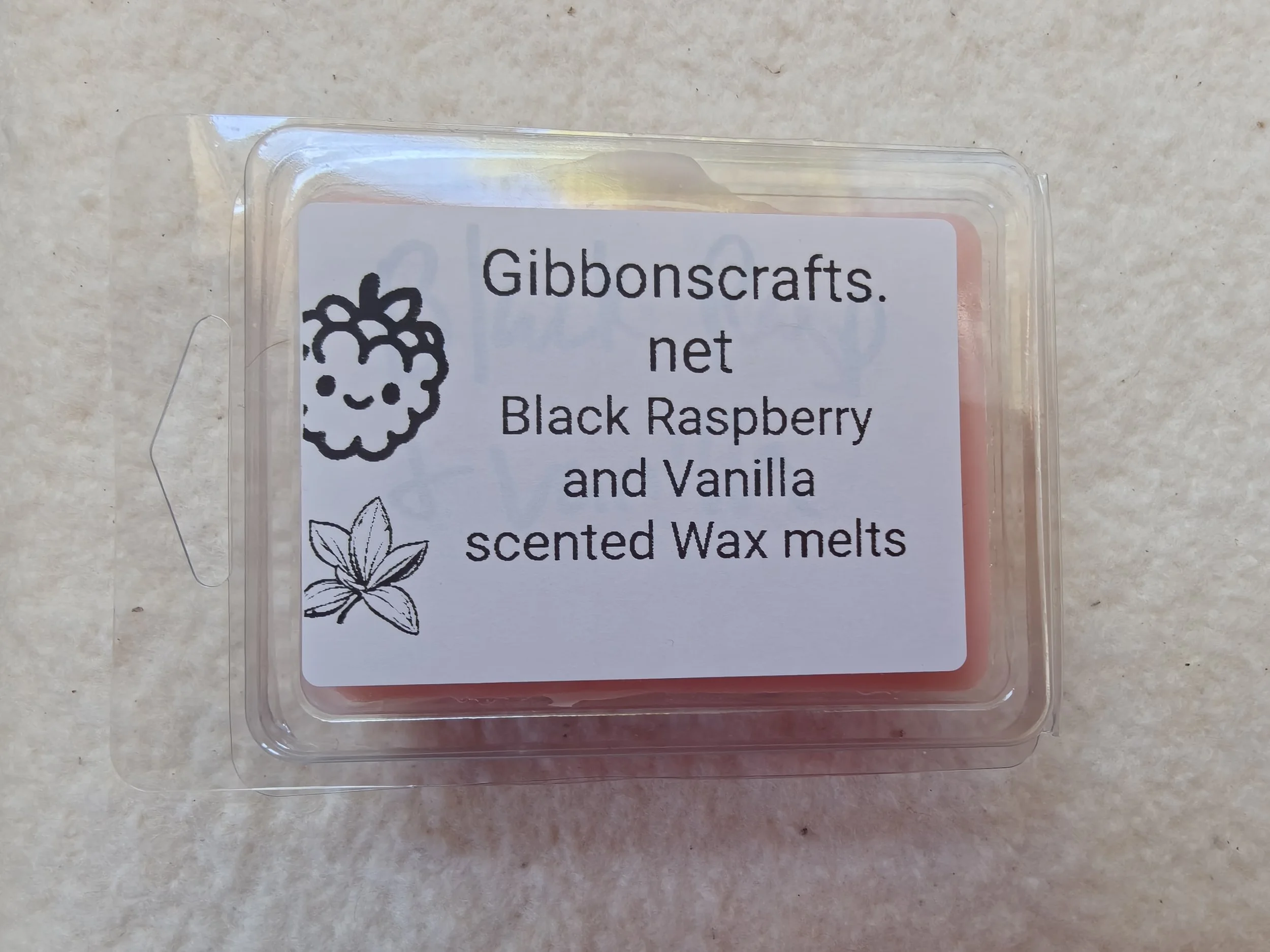 Black Raspberry & Vanilla Scented Wax Melts