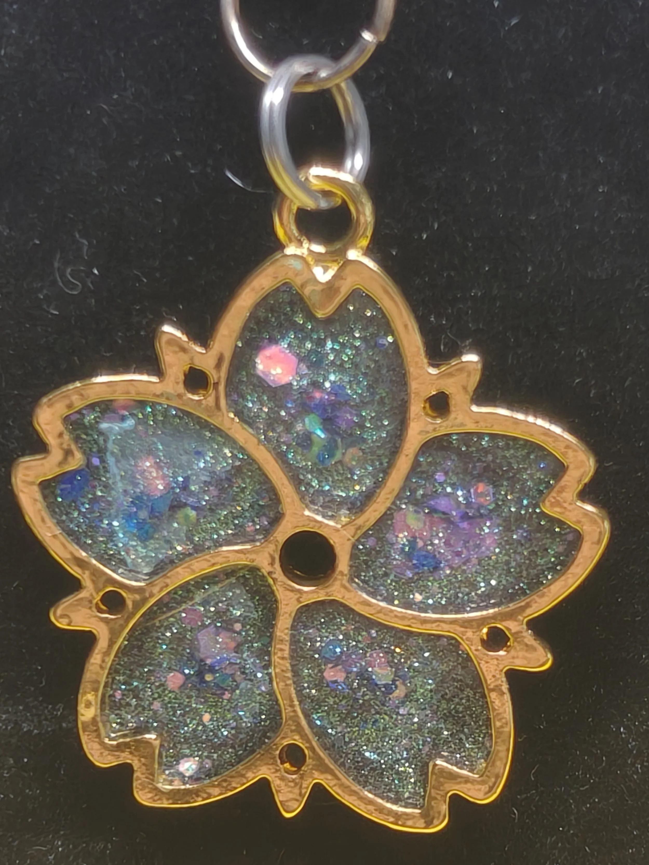 Flower Resin Necklace