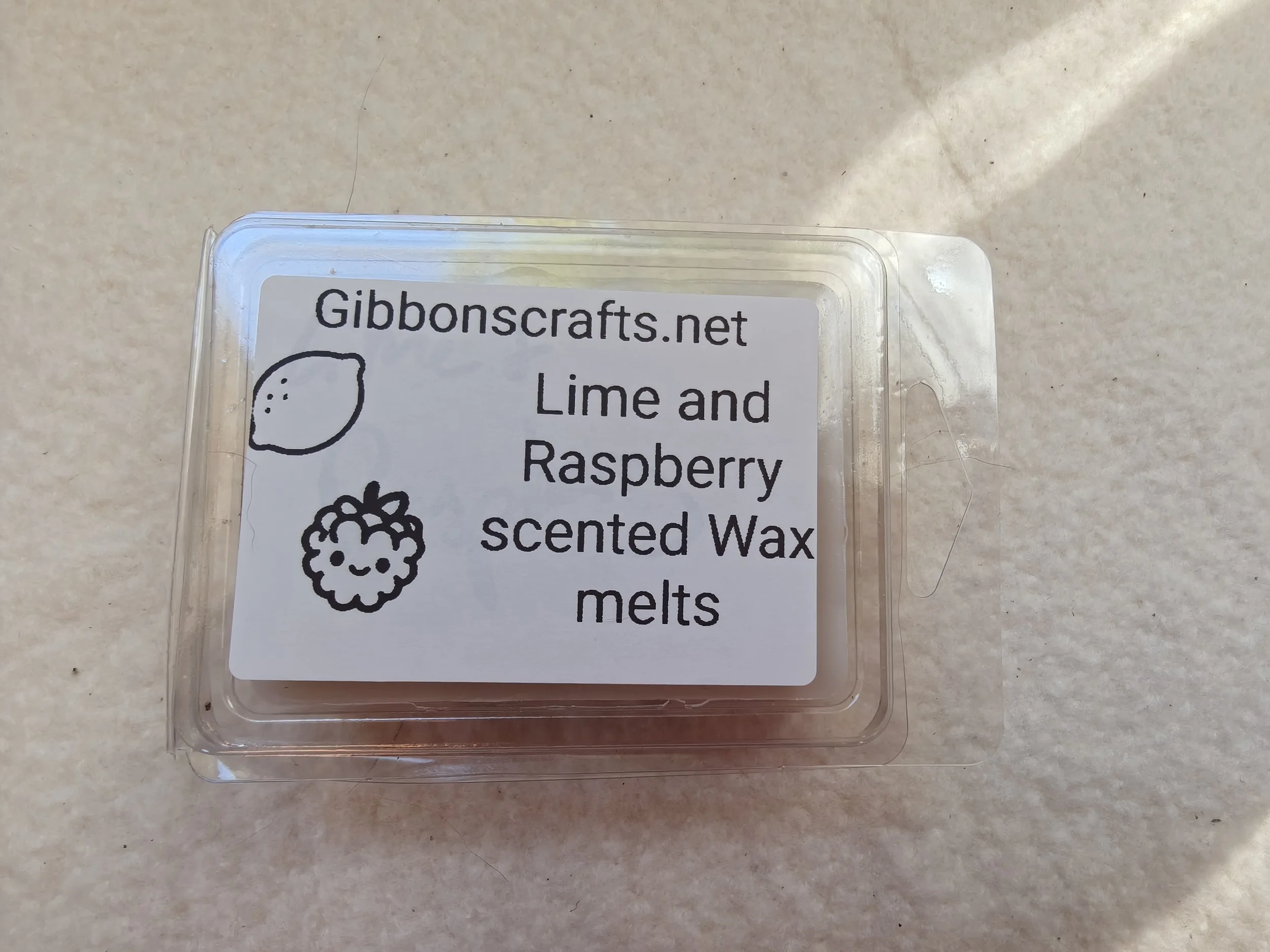 Lime and Raspberry Lemonade Scented Wax Melts