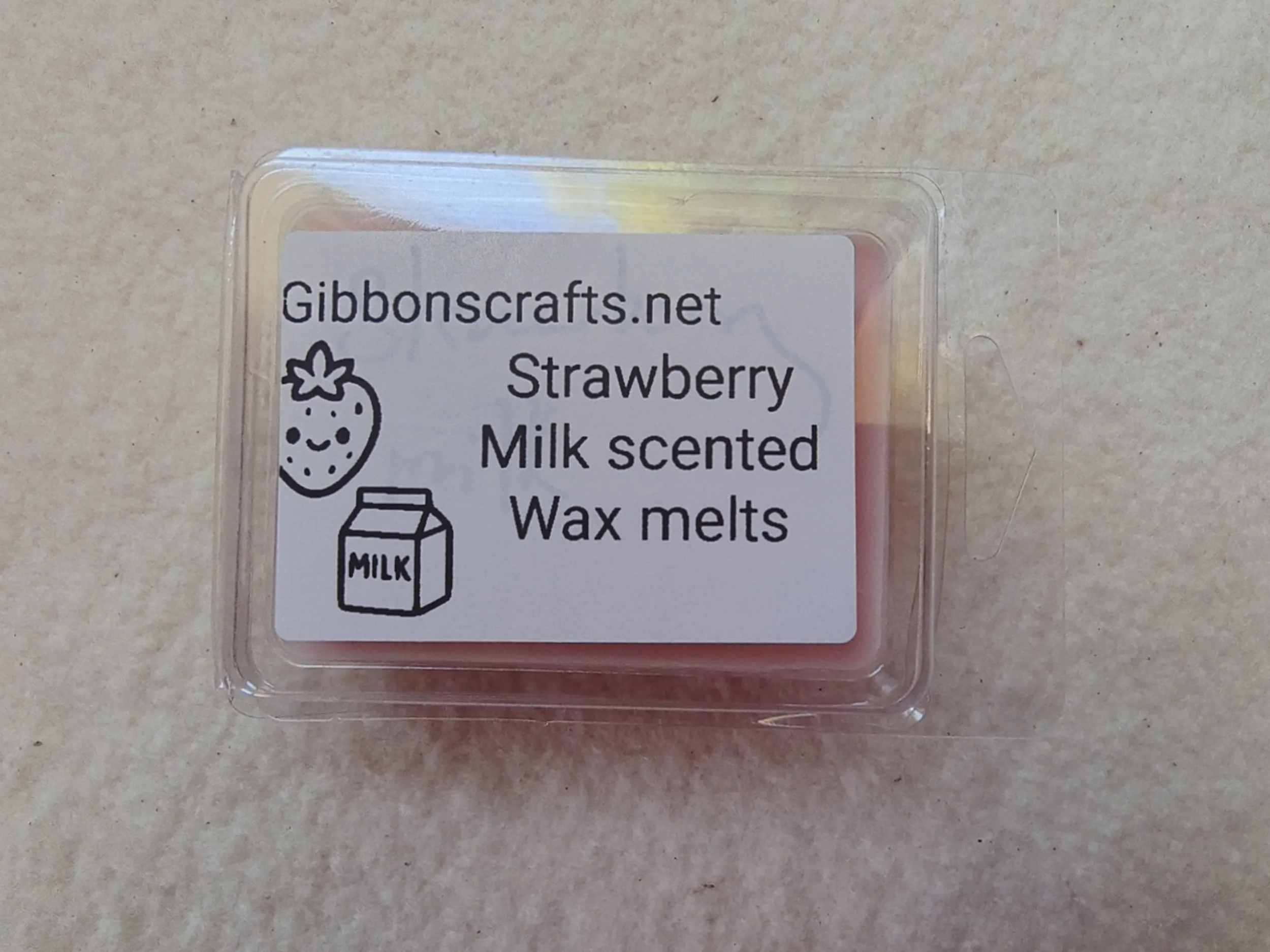 Strawberry Milk Scented Wax Melts