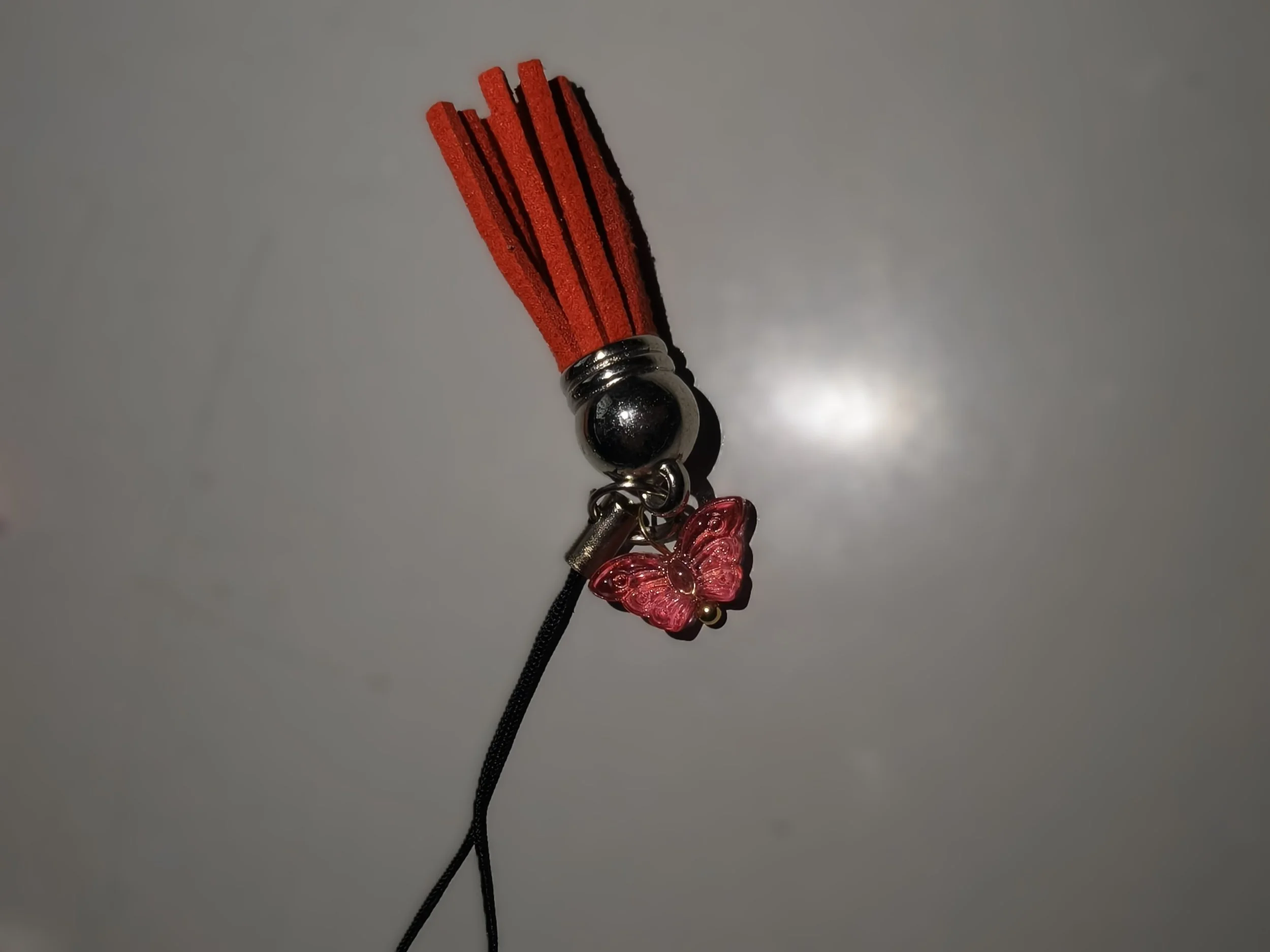 Mini Butterfly Bag Charm