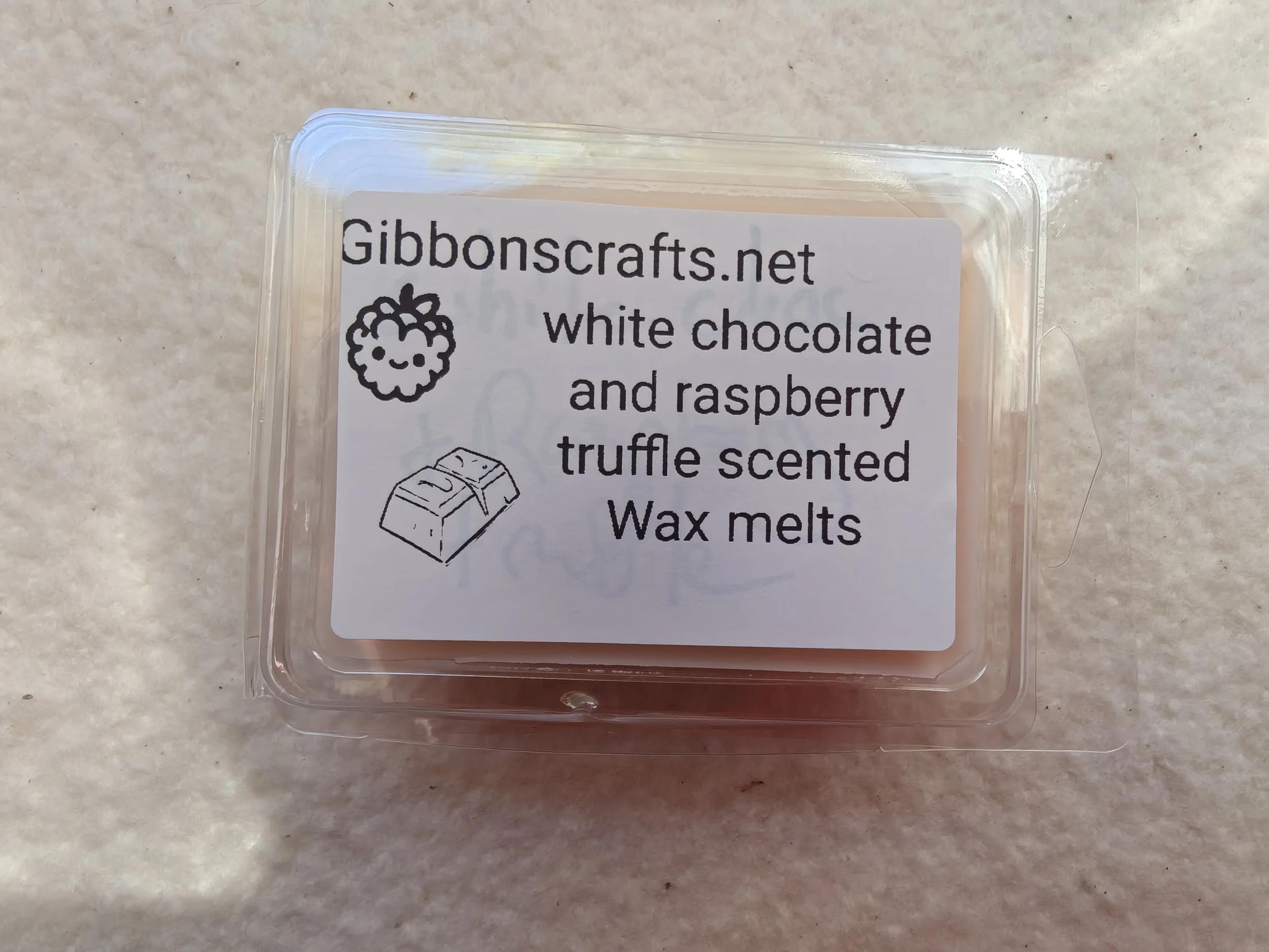 White Chocolate and Raspberry Truffle Scented Wax Melts