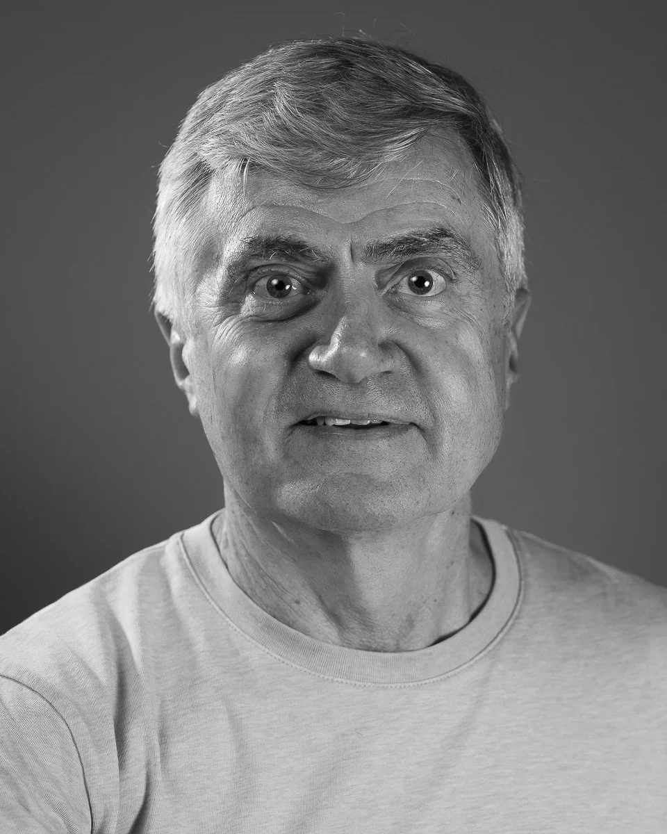 Black and white portrait of Guy Templeton