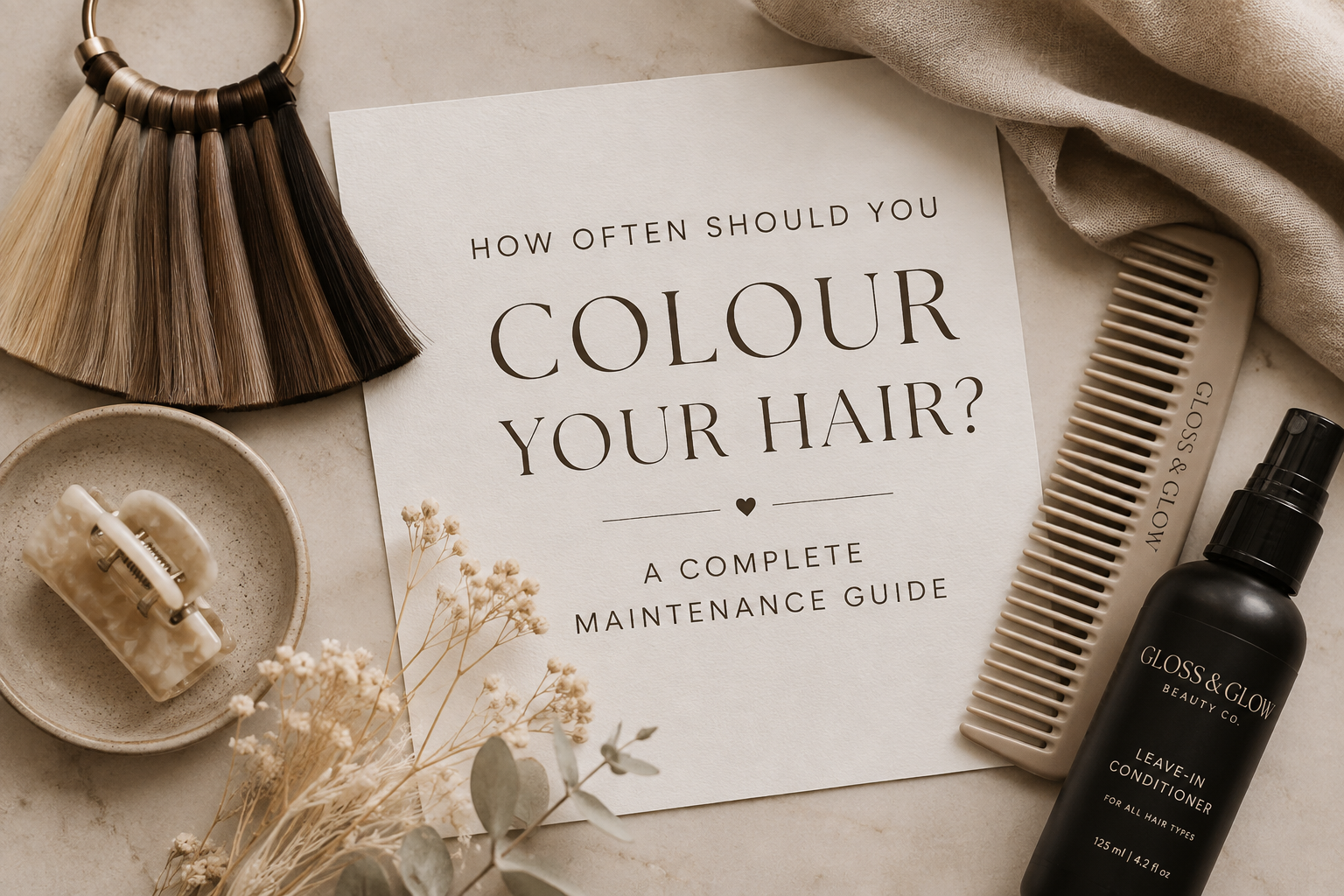 A Complete Maintenance Guide for Healthy, Beautiful Hair: How Often Should You Colour Your Hair