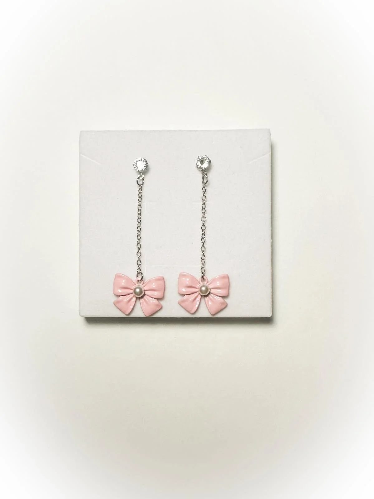 Moonlit Bow Earrings