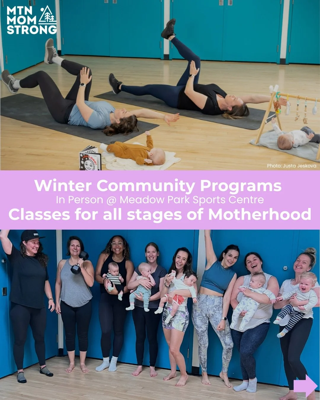 Classes for Every Stage of Motherhood 💪

Prenatal, postpartum, and beyond&mdash;strength and support for wherever you&rsquo;re at.

🤰 Prenatal Strength with Sara Thursdays &bull; 5:15&ndash;6:15 pm Support your body through pregnancy&mdash;build st