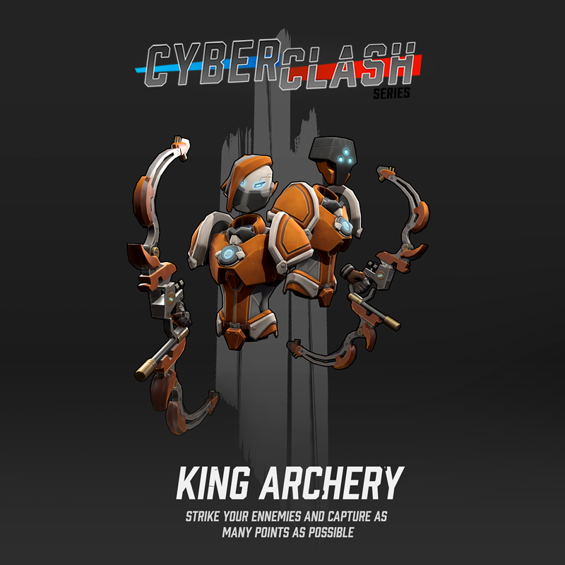 Ditch your blasters to equip your bow and arrows ! Look around, find your target and aim to assert your dominance on the arena.

This tactical game mode will put your aim and skills to the test. You better be quick if you want to become the champion 