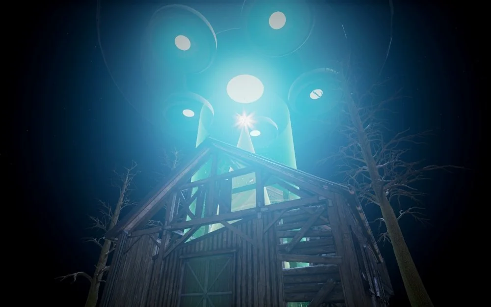 Witness unexplainable happenings in the night.