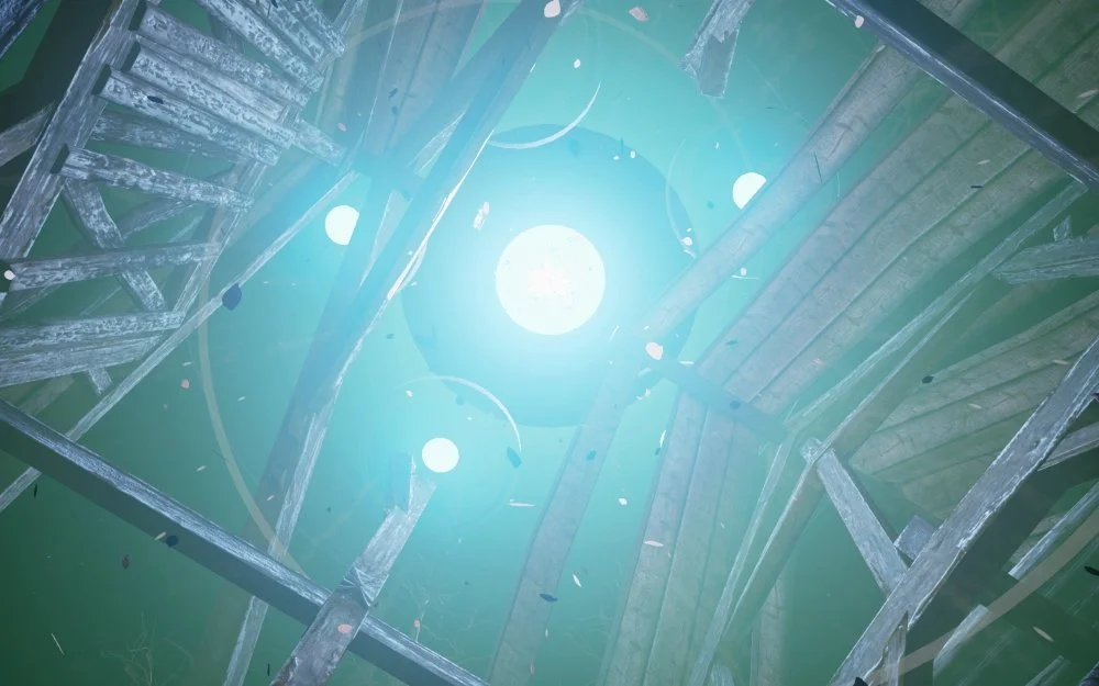 Experience an alien abduction in first person V.R.