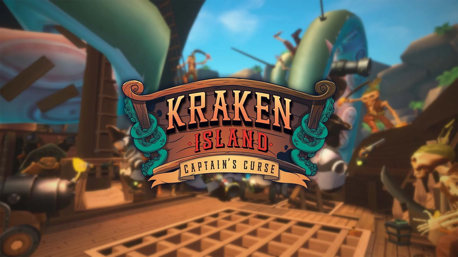 Embark on an epic journey in Kraken Island, a cooperative, freeroam family shooter .