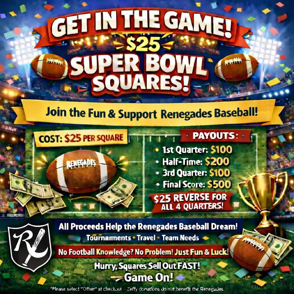 Get In The Game - Super Bowl Squares