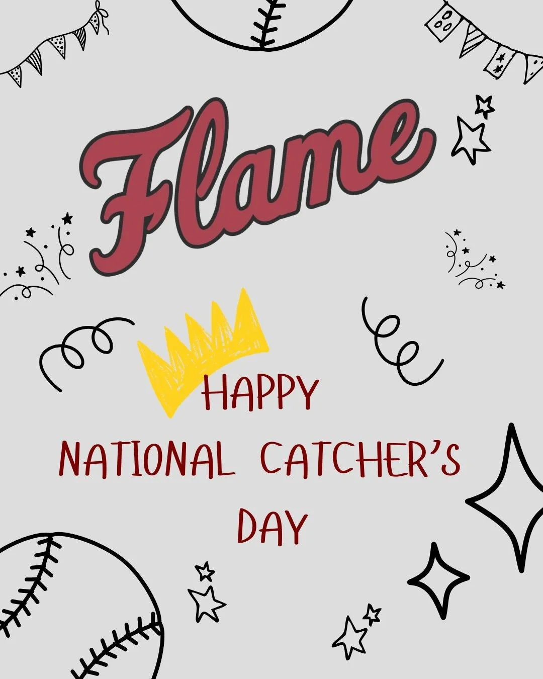 🥎Give it up for the catchers! All the love for the ones behind the plate! 🫶
Happy National Catcher&rsquo;s Day!!