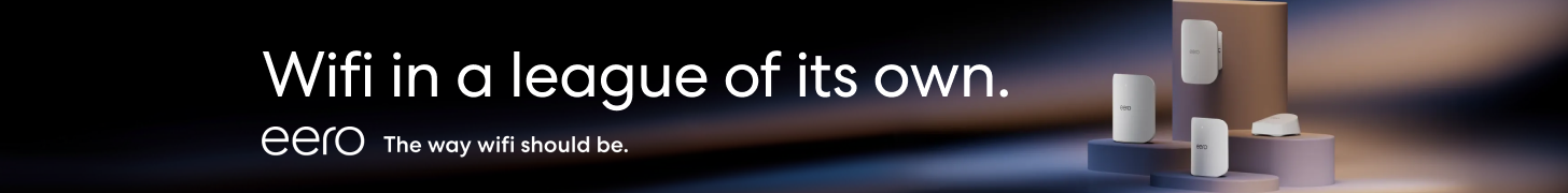 Sponsorship for Eero Wifi. Link to Amazon store