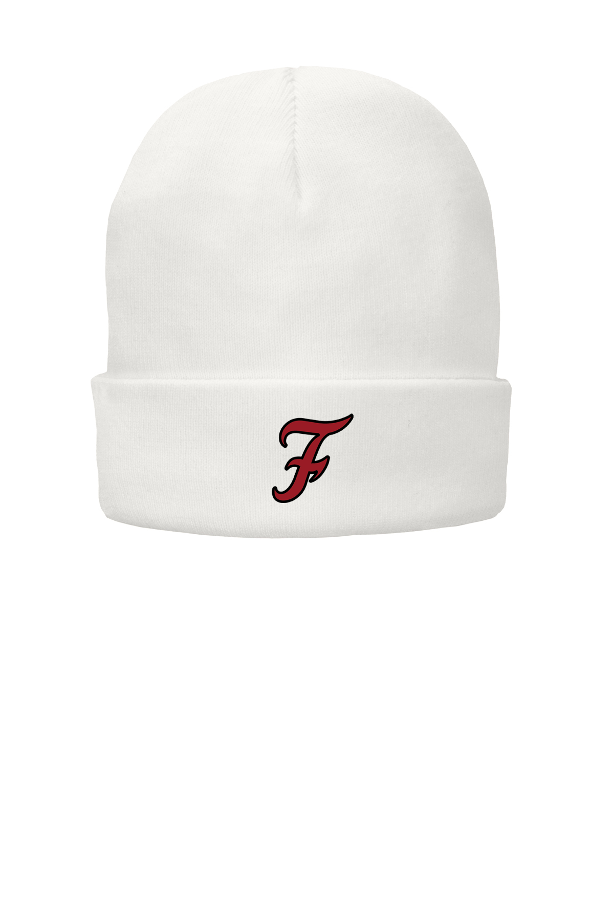 Port Cuffed Beanie CP90L White.png