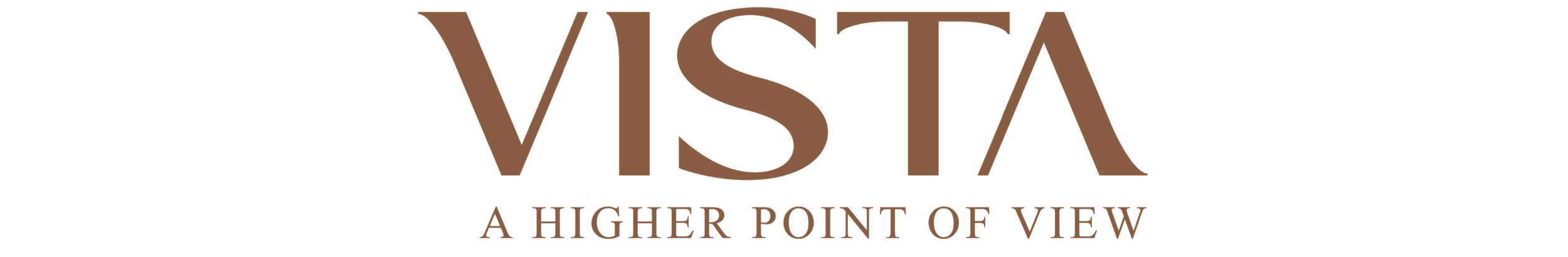 Vista Logo - A Higher Point of View
