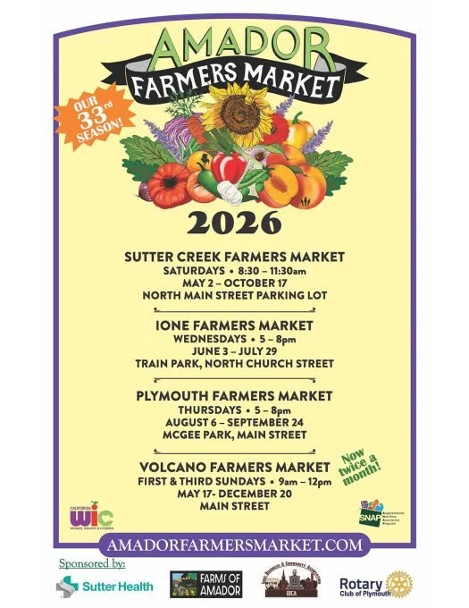 Sutter Creek Farmer’s Market