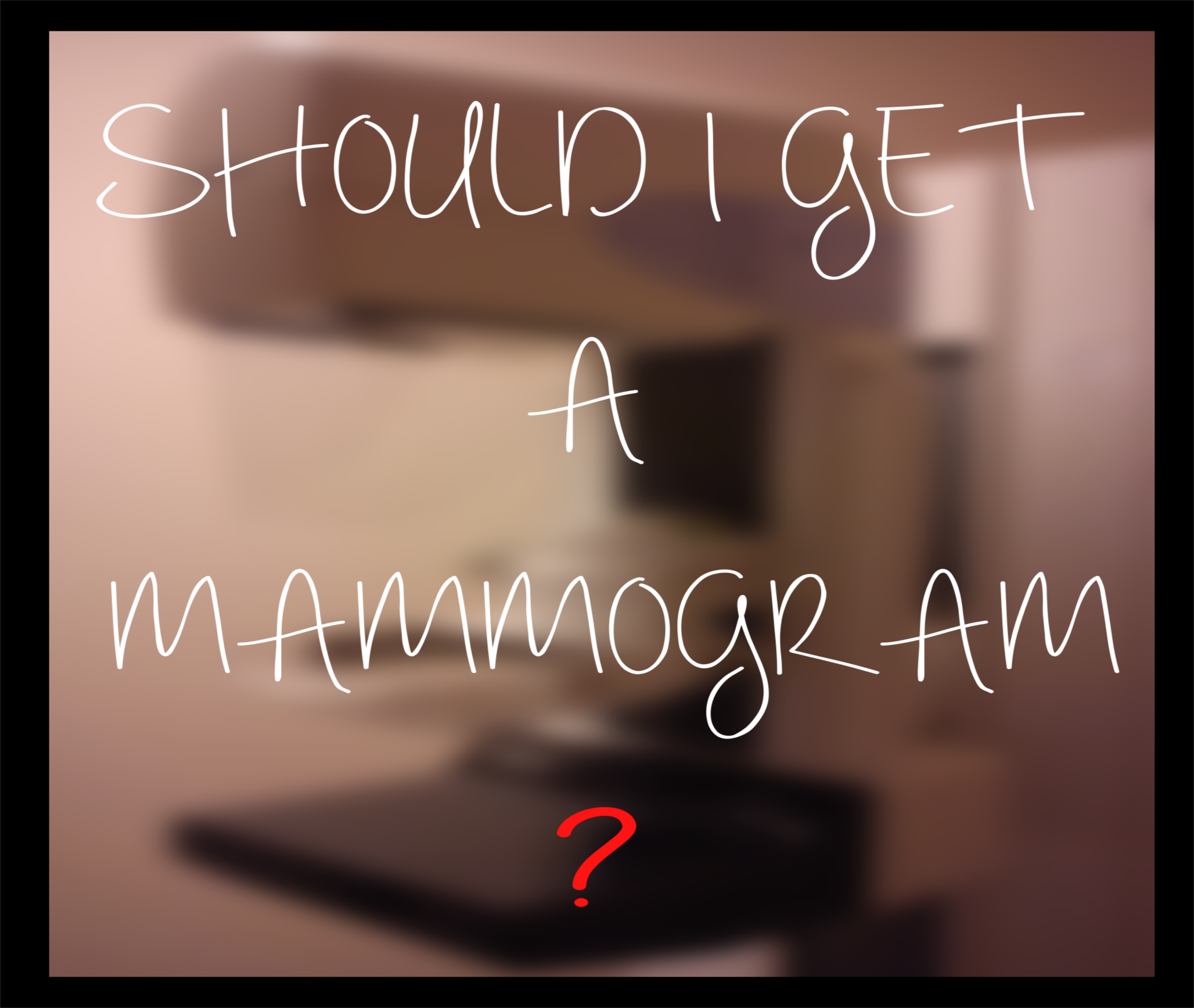 Breast Thermography Over A Mammogram?
