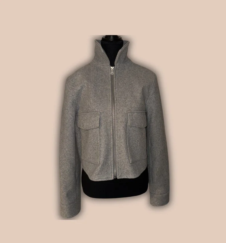 Grey Wool Jacket