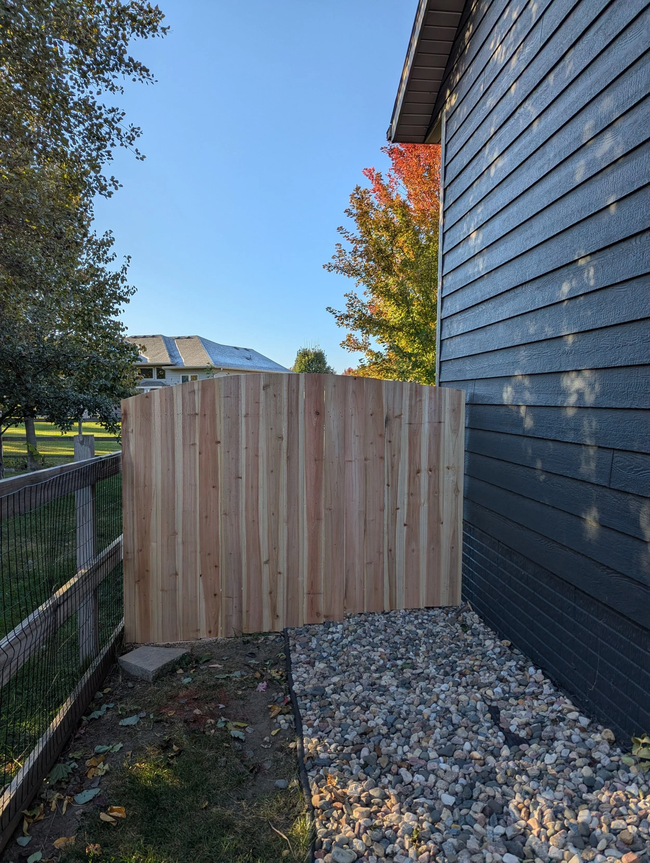 6 ft Over Scallop Cedar