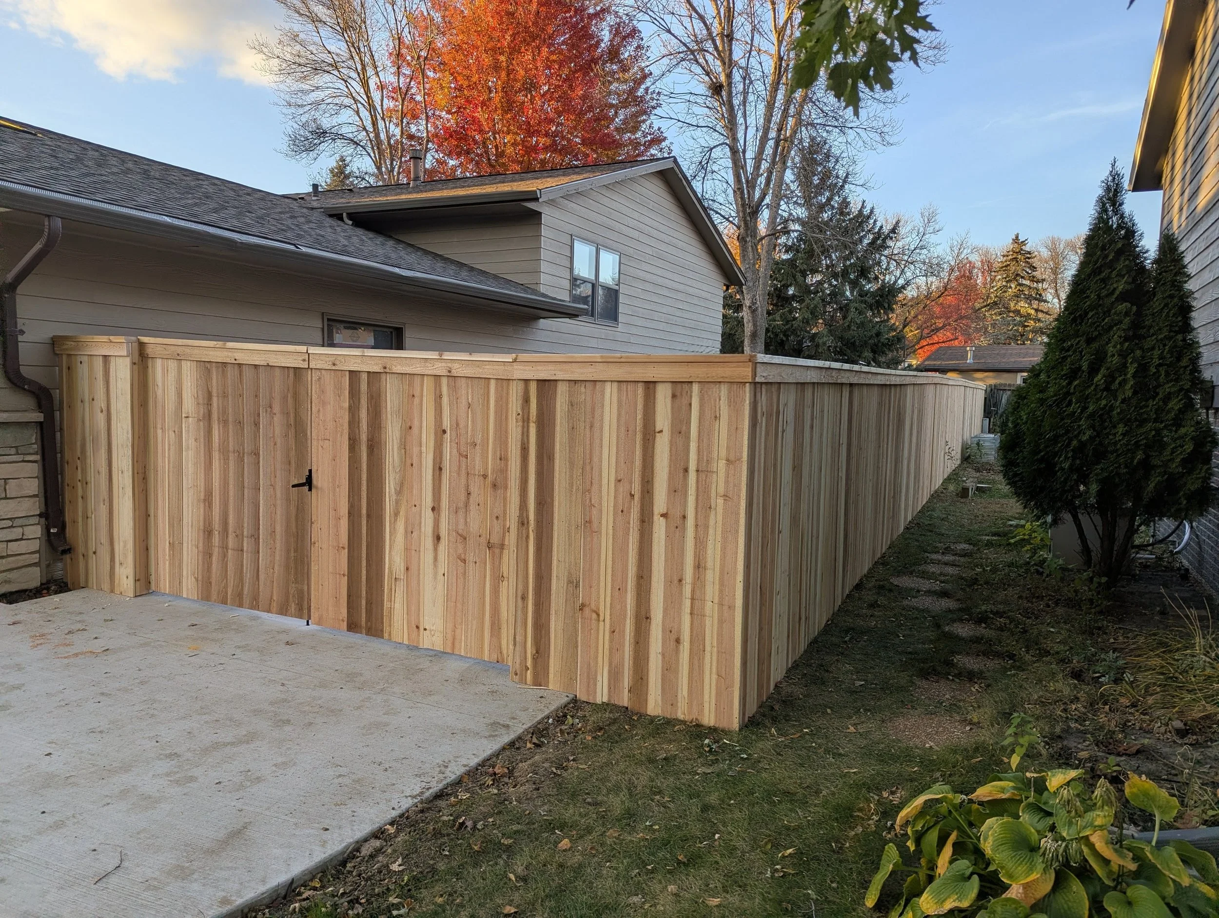 6 ft Cedar Cap Board