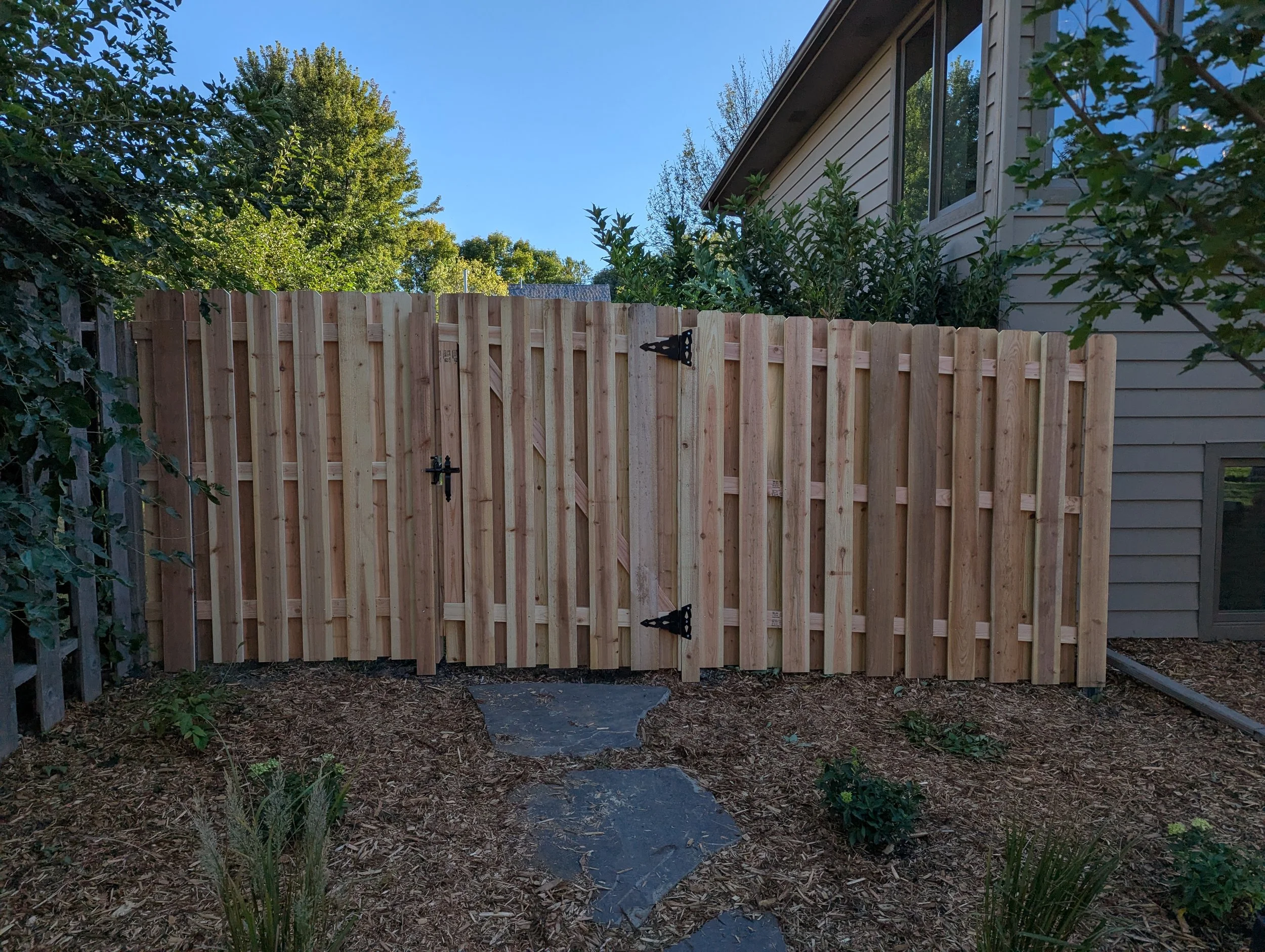 6 ft Cedar Shadowbox