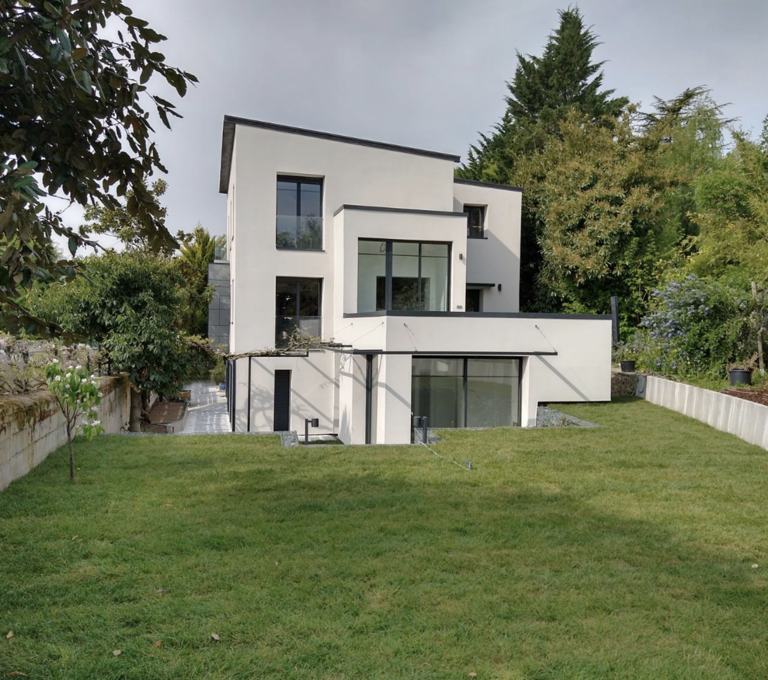 Maison de ville - Volume et strates