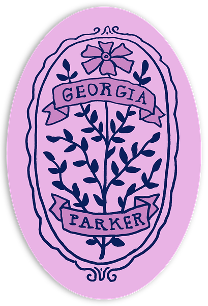Georgia Parker 'badge' Sticker