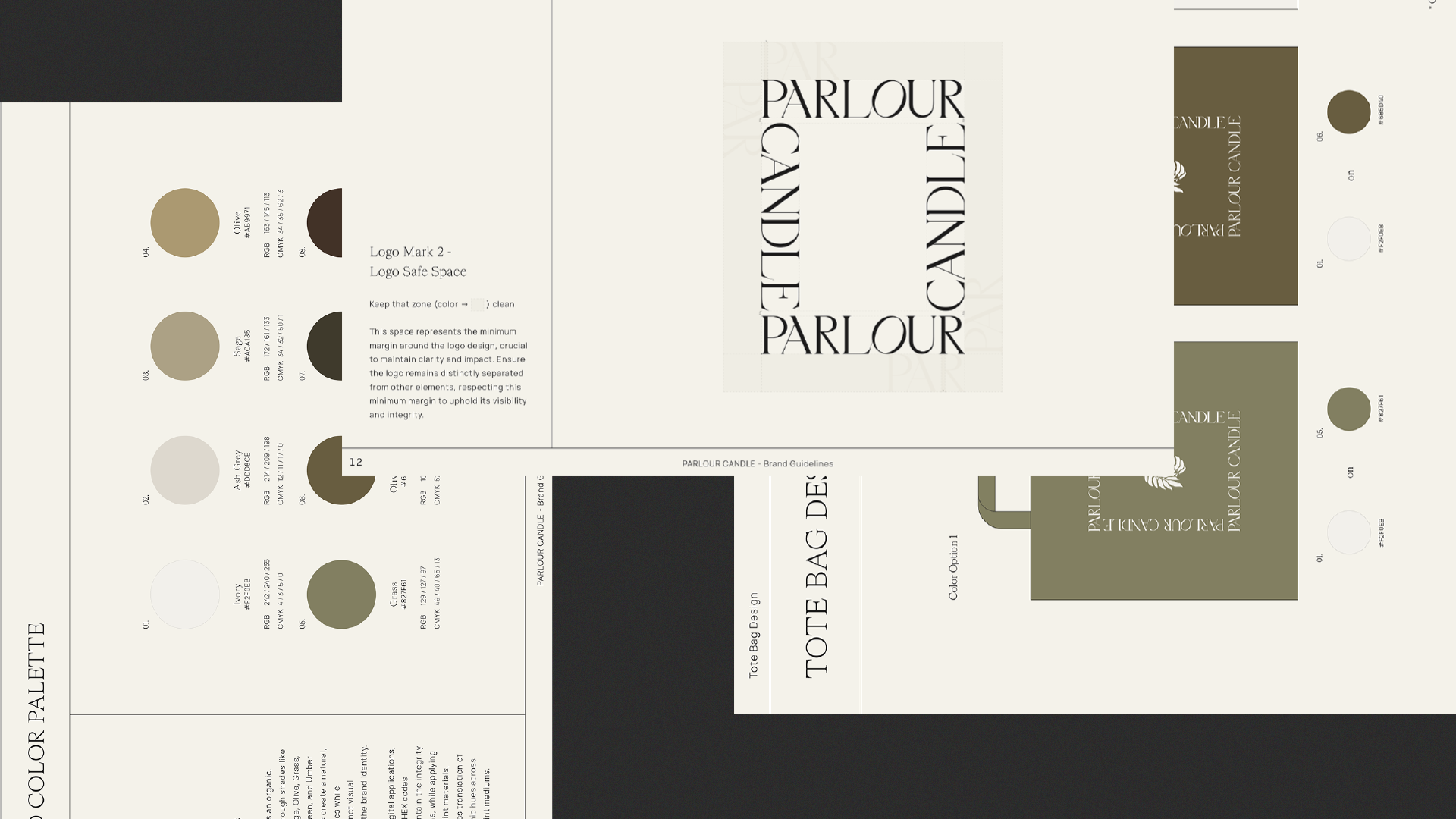 Parlour Candle - Branding & Packaging & Shopify Design + Development