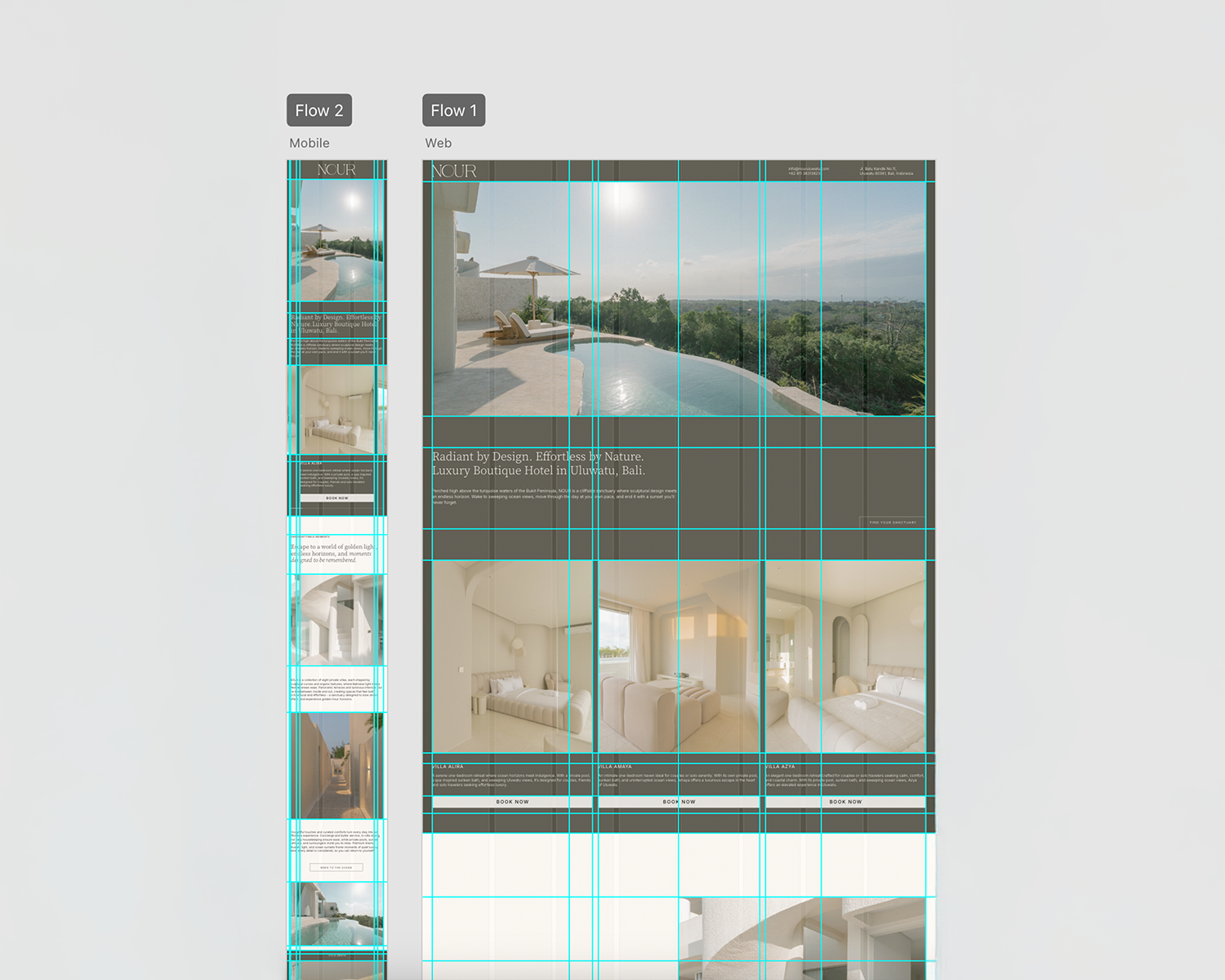 Nour Uluwatu – Home Page Landing