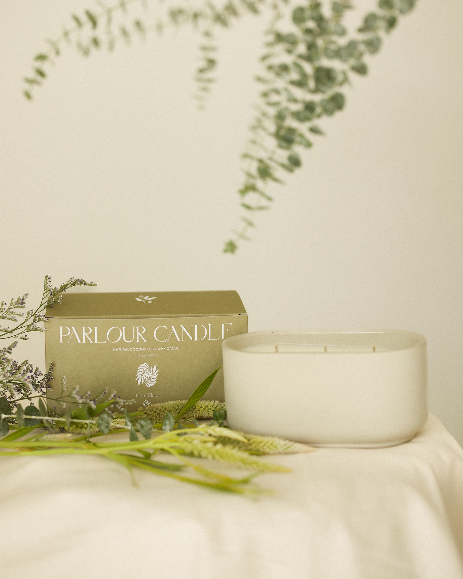 Parlour Candle - Branding & Packaging & Shopify Design + Development