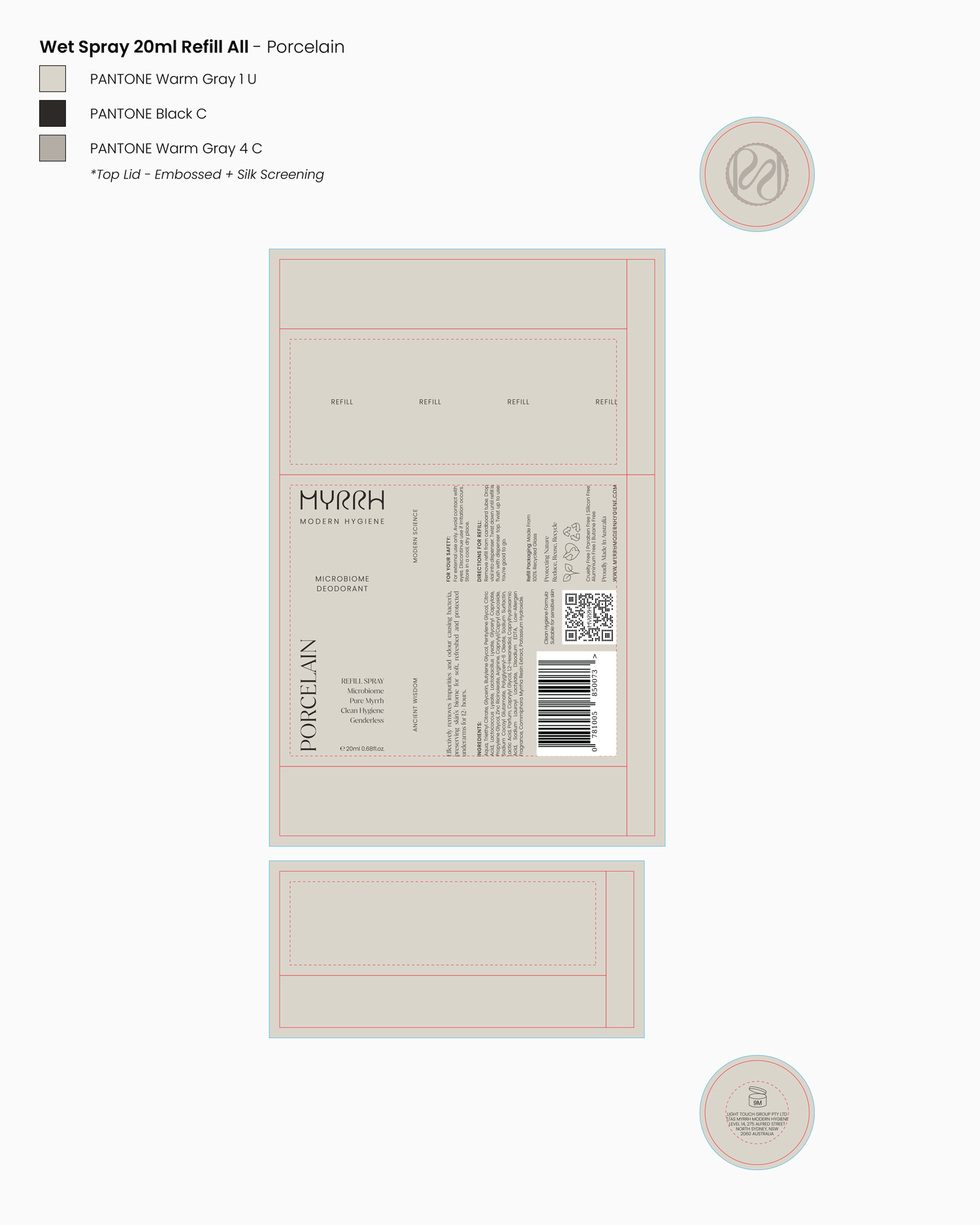 MYRRH – Branding &Packaging Design & Website Design