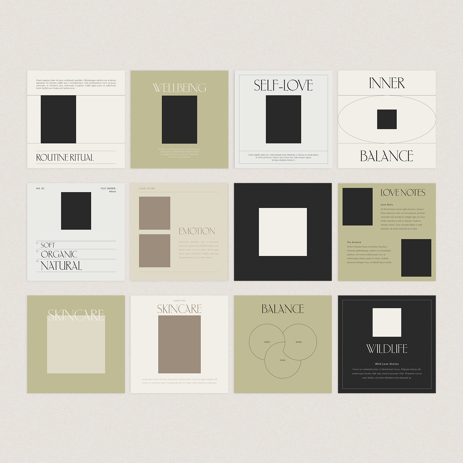 Organic Collection – Social Media Design