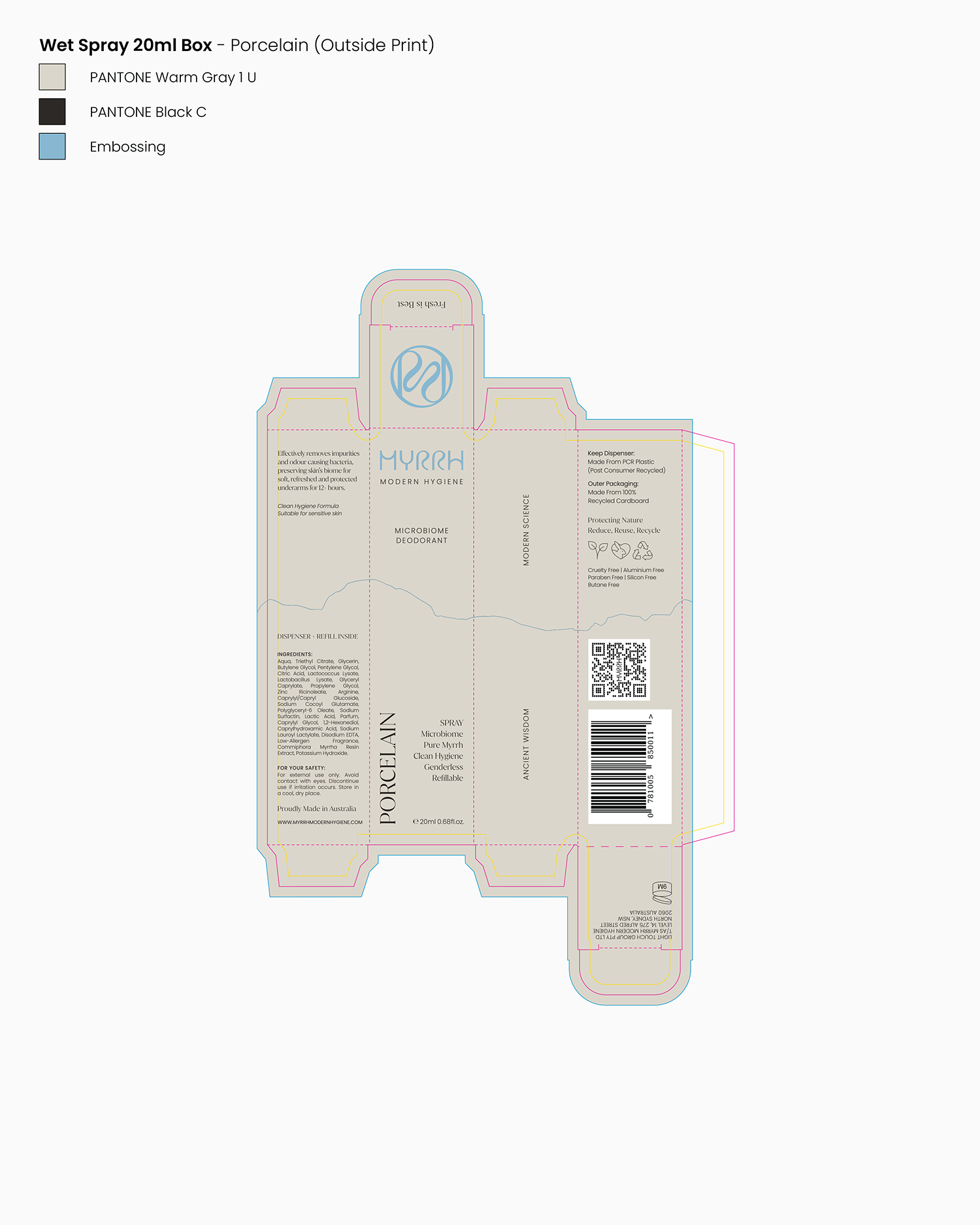 MYRRH – Branding &Packaging Design & Website Design