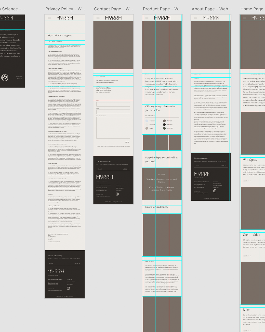 MYRRH – Branding &Packaging Design & Website Design