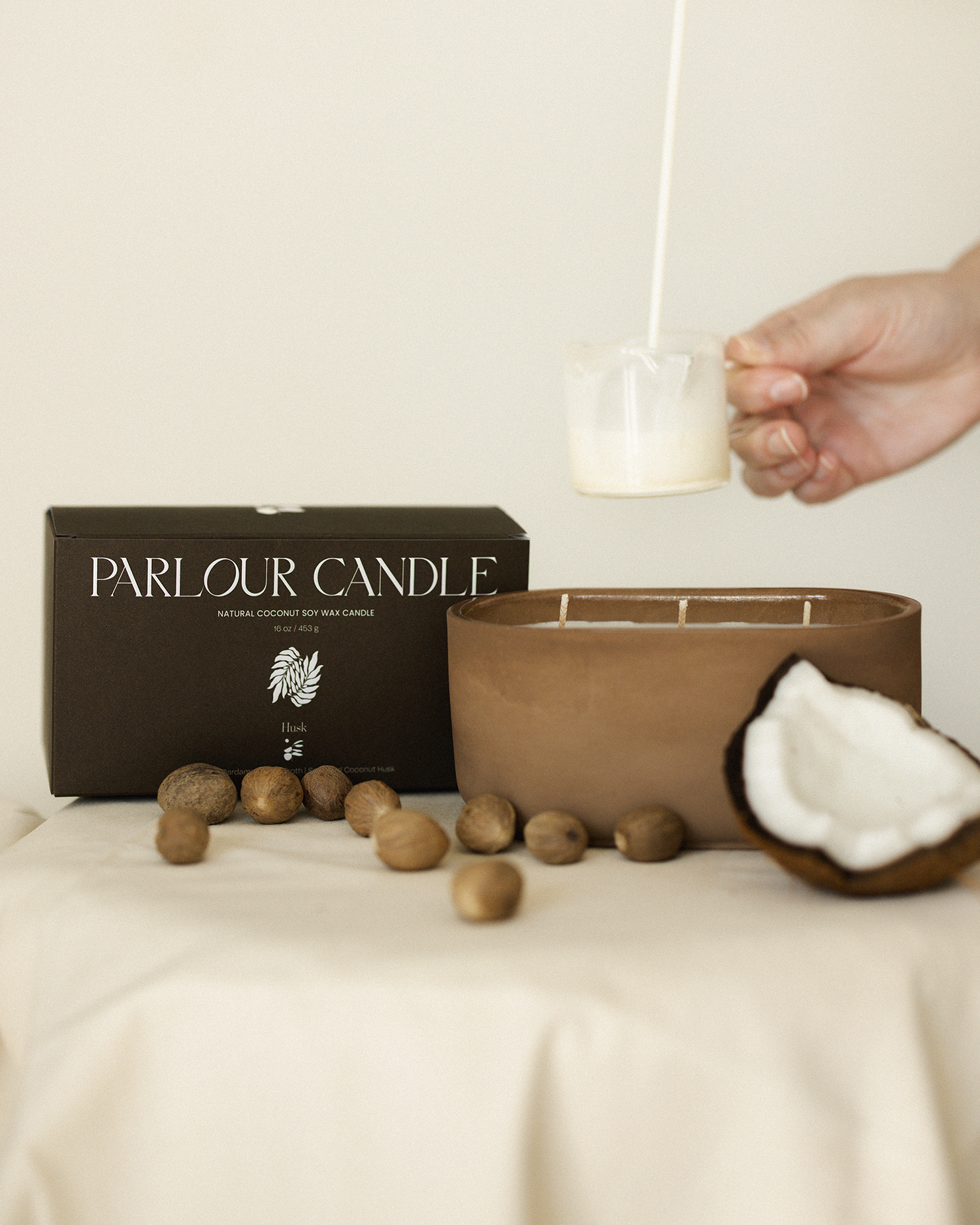 Parlour Candle - Branding & Packaging & Shopify Design