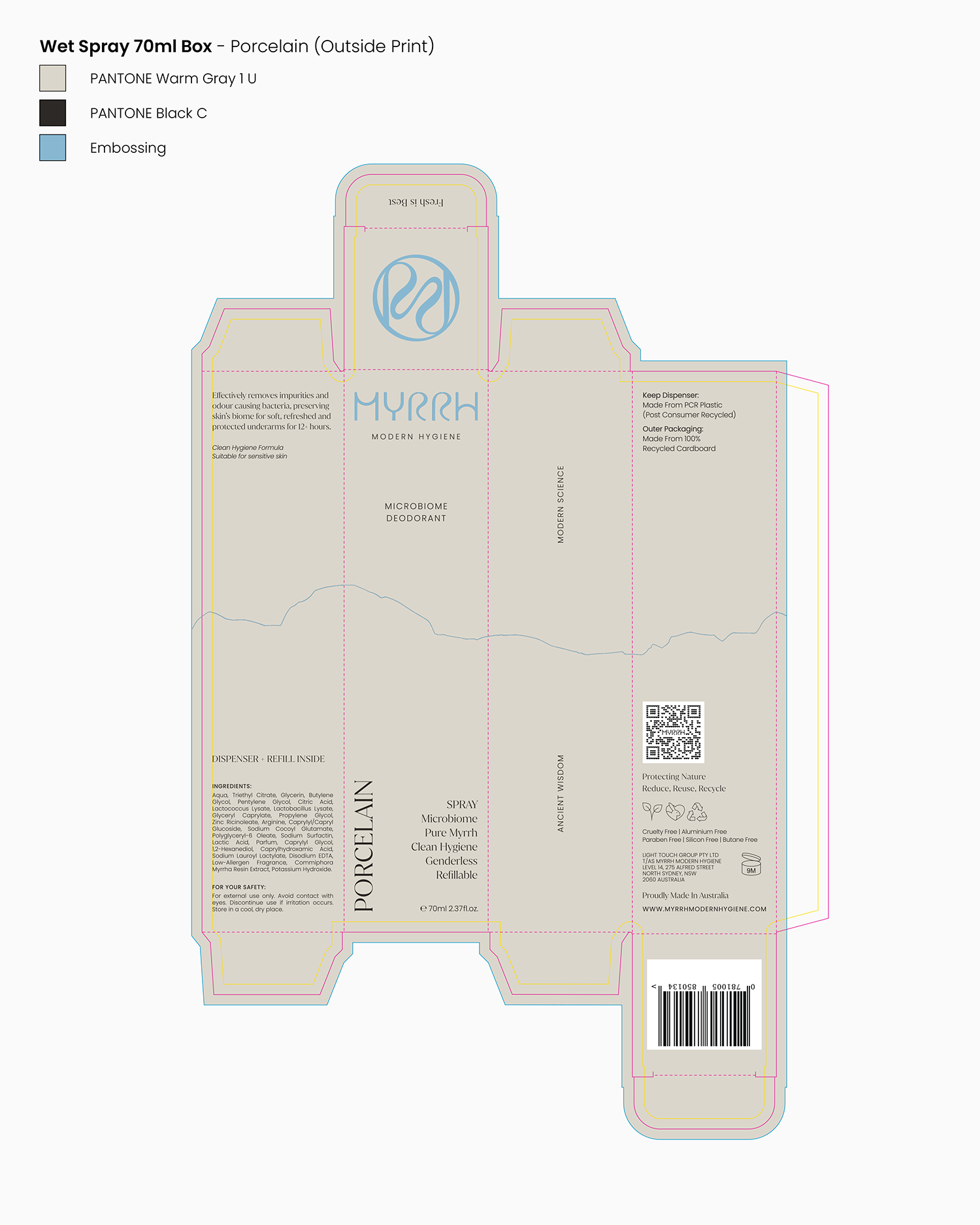 MYRRH – Branding &Packaging Design & Website Design